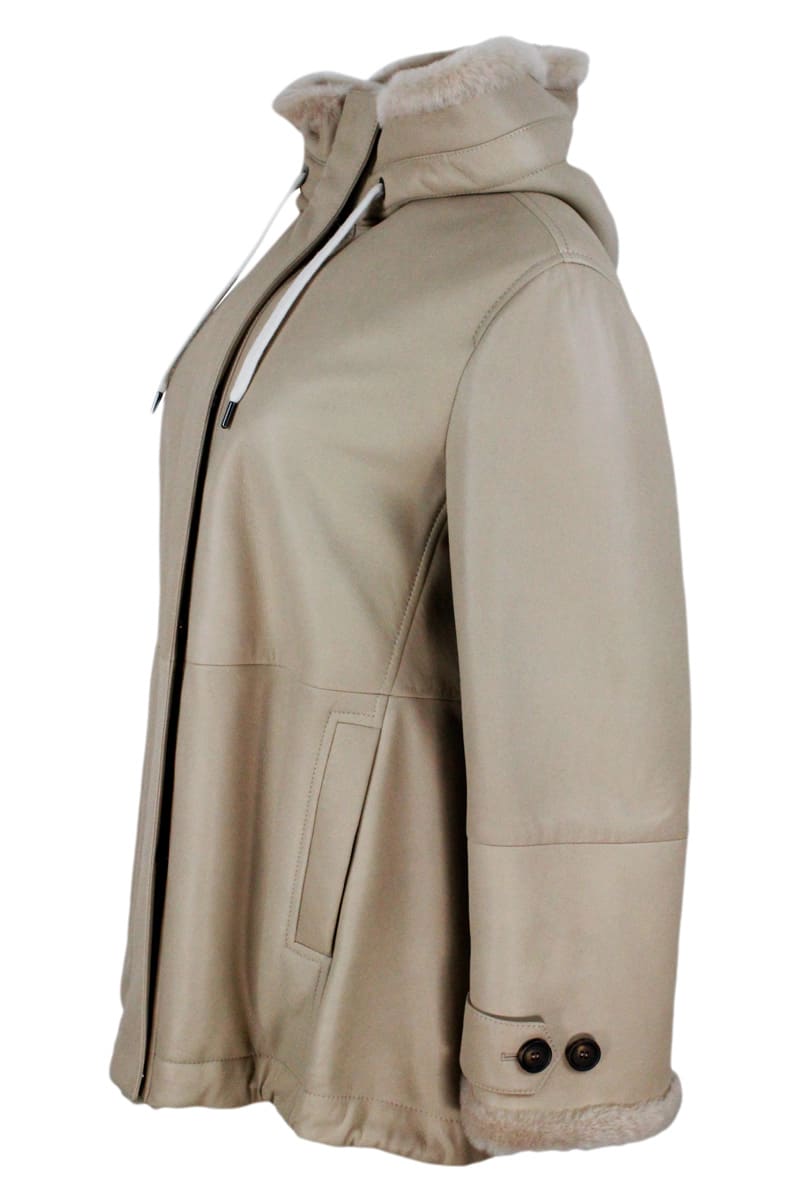 Shop Brunello Cucinelli Blazer In Beige