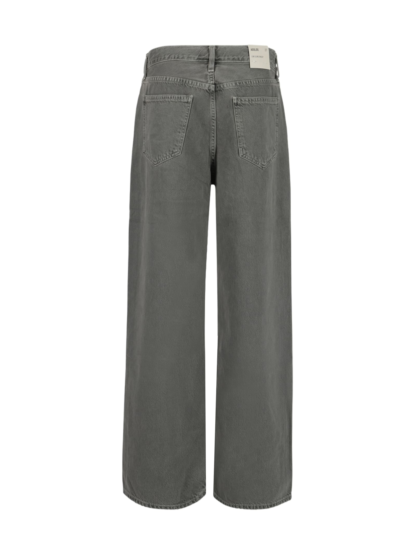 Shop Agolde Denim Pants In Dollar