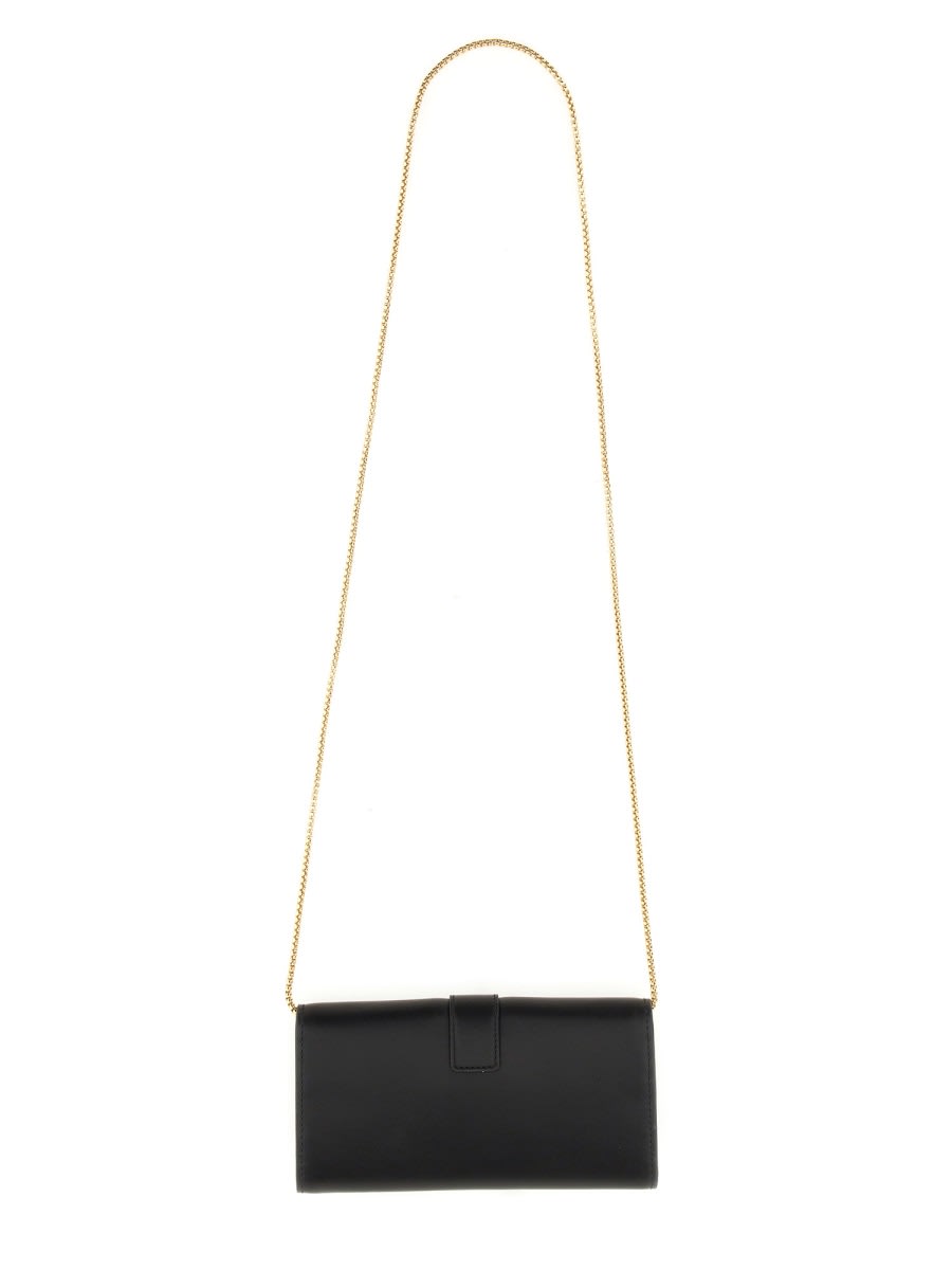 Ferragamo Chic Mini Hug Wallet For Women In Black