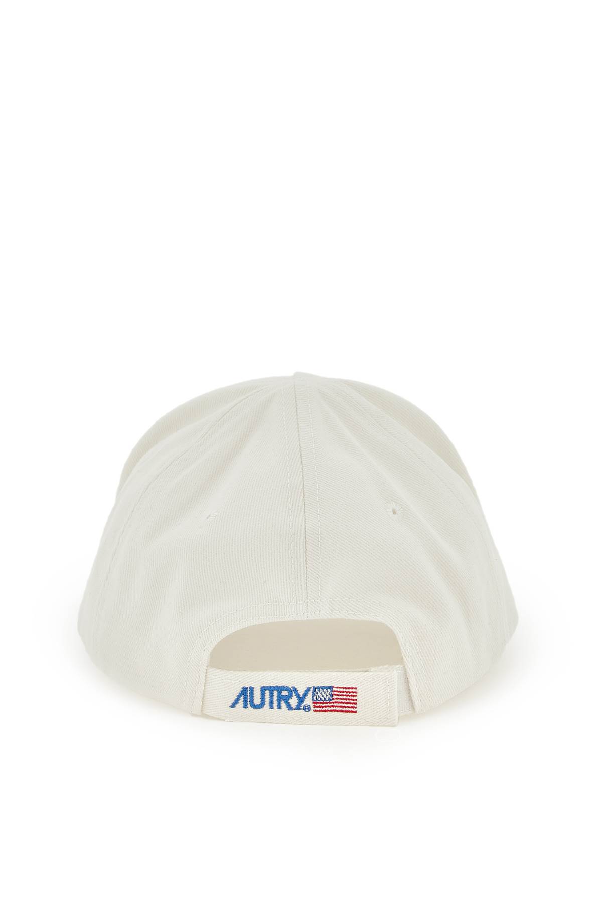 Shop Autry Iconic Logo Baseball Cap In White (white)