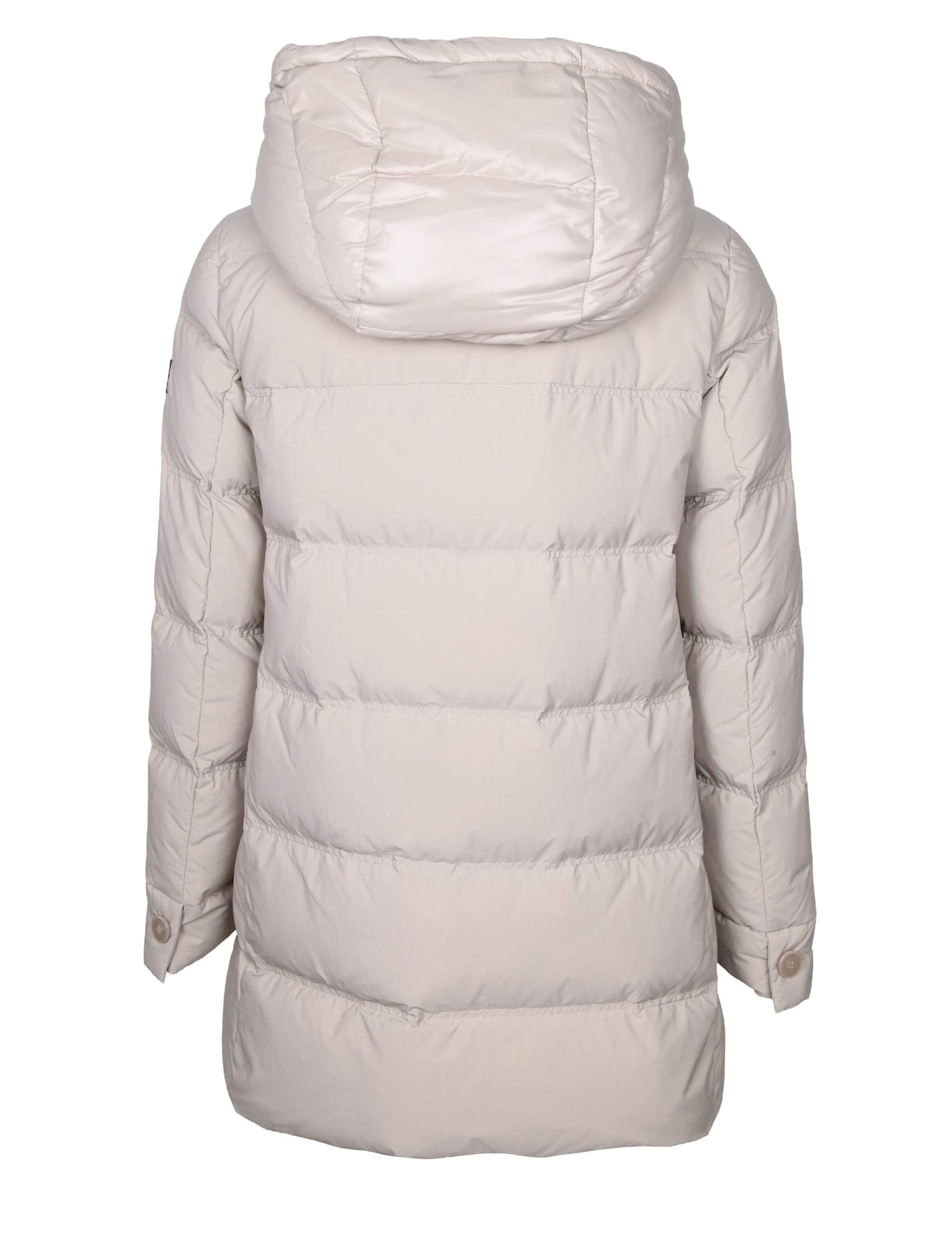 Shop Peuterey Unix ml Bmat Double Fabric Down Jacket Color Beige