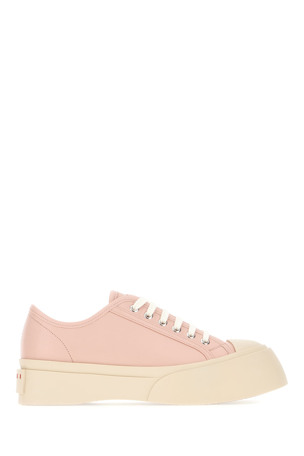 Marni Pink Nappa Leather Pablo Sneakers In Antiquerose