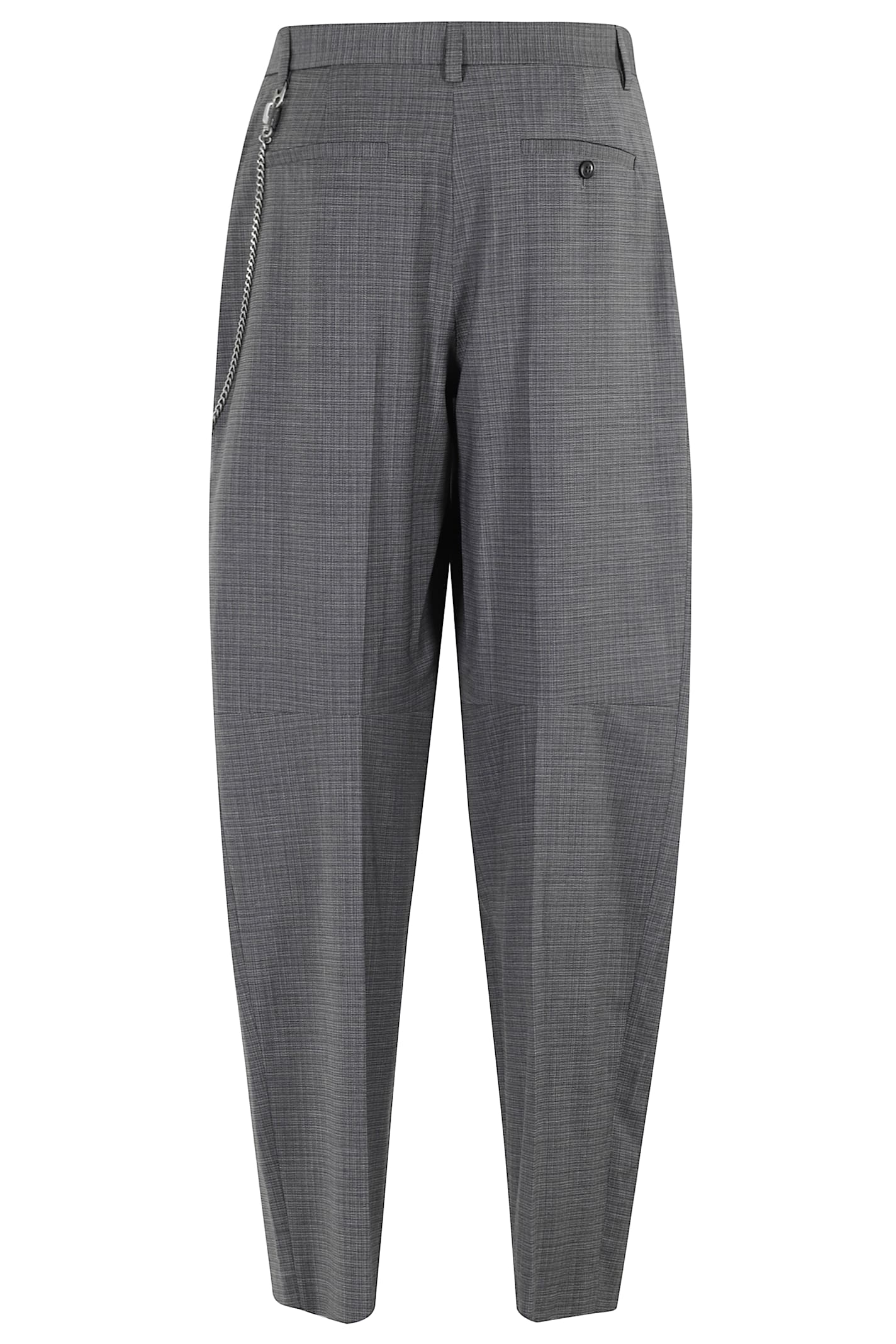 Alexander Wang Pants In Grey Wool In Gray