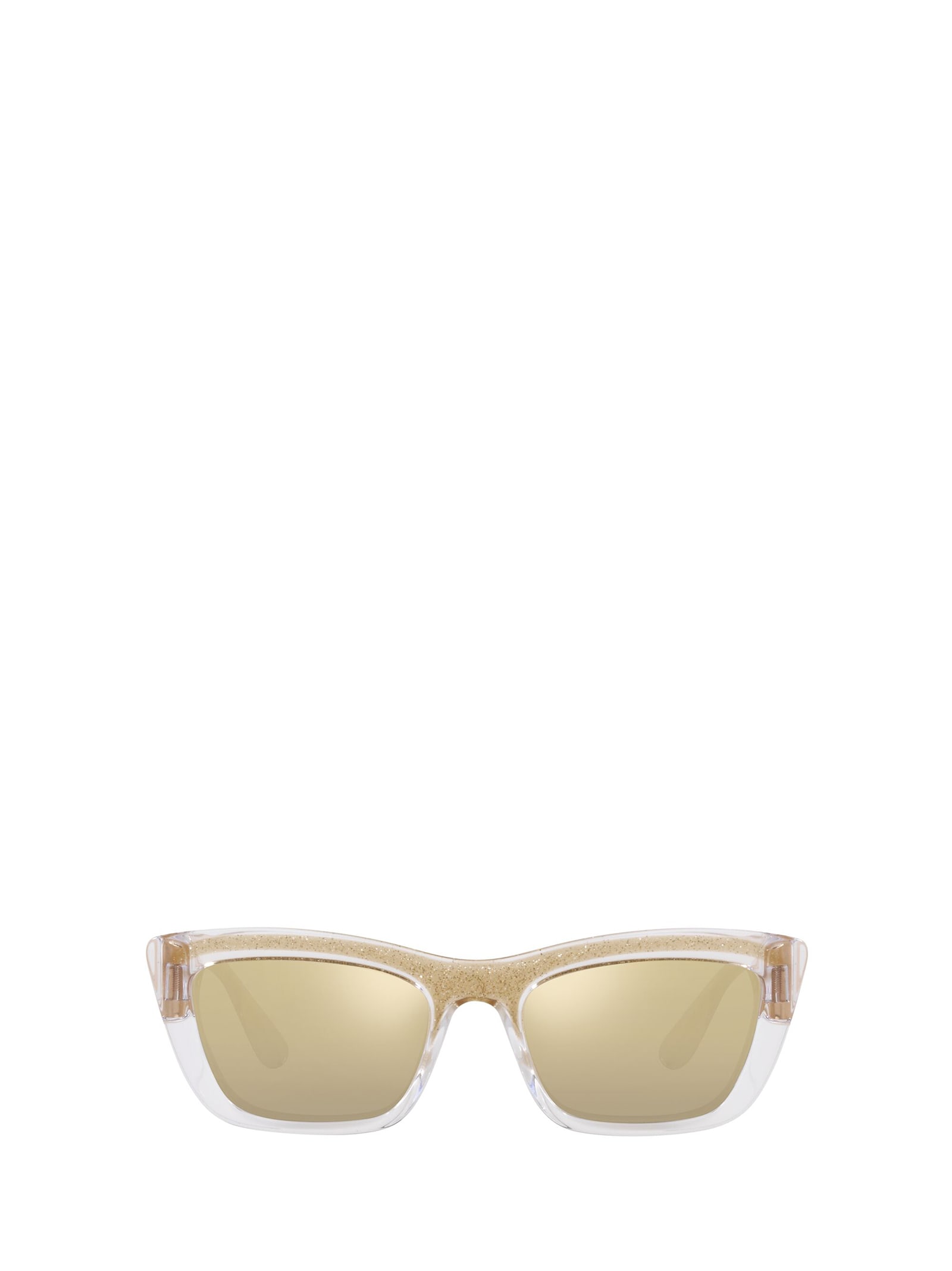 Dolce & Gabbana Eyewear Dg6171 Transparent/gold Glitter Sunglasses