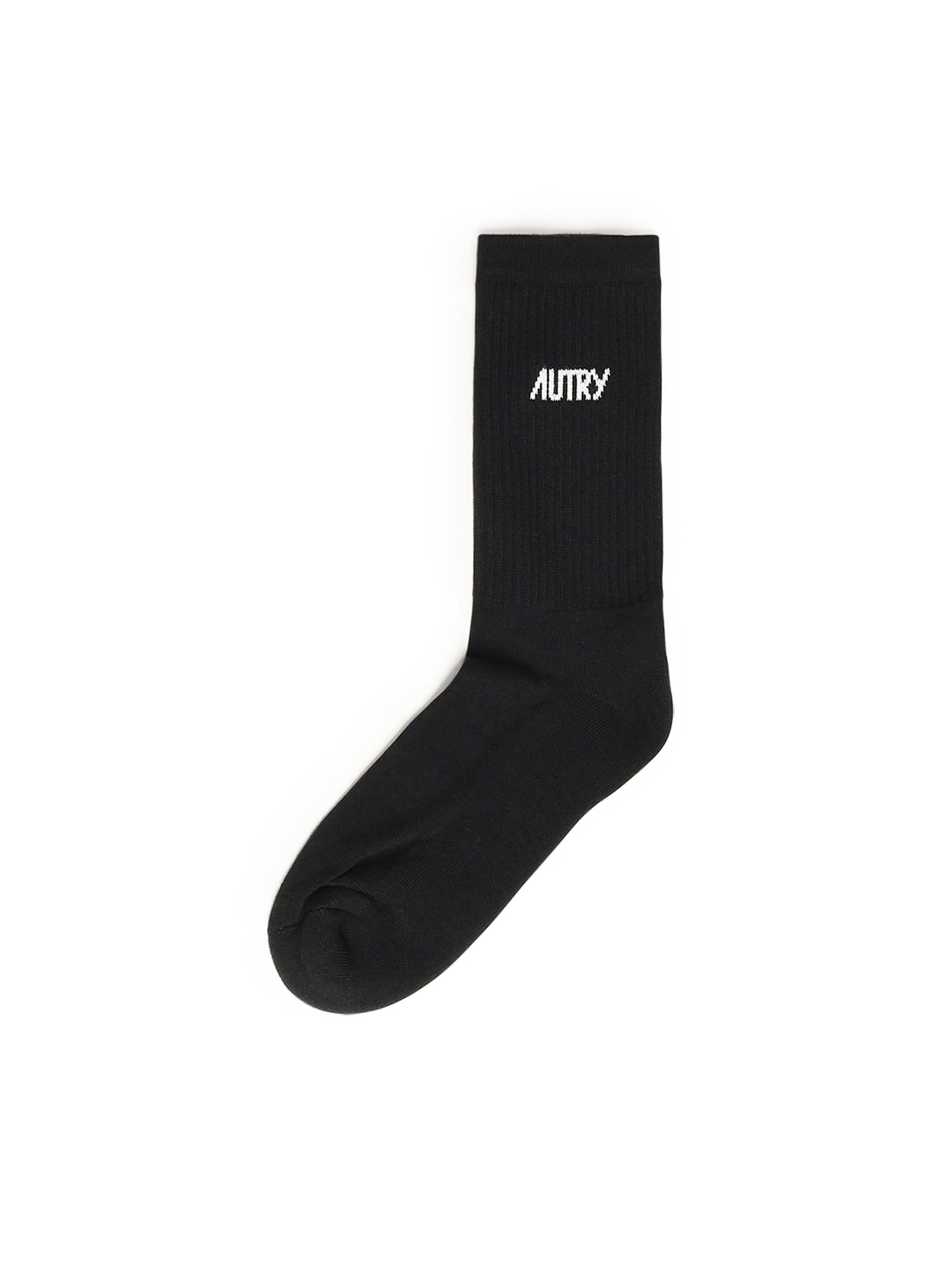 Autry Logo Socks In Nero