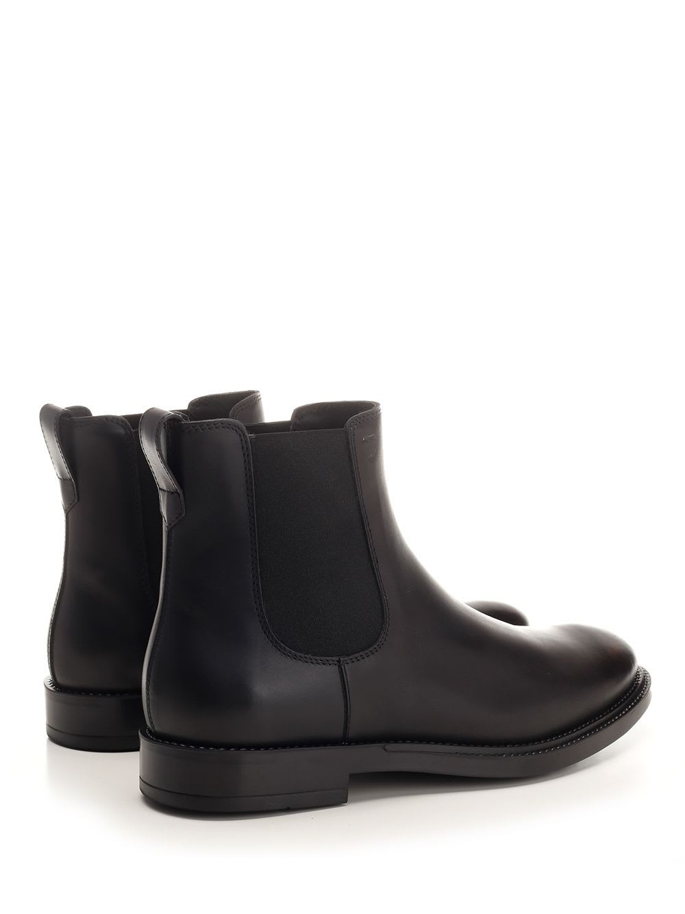 Shop Tod's Chelsea Boot In Black