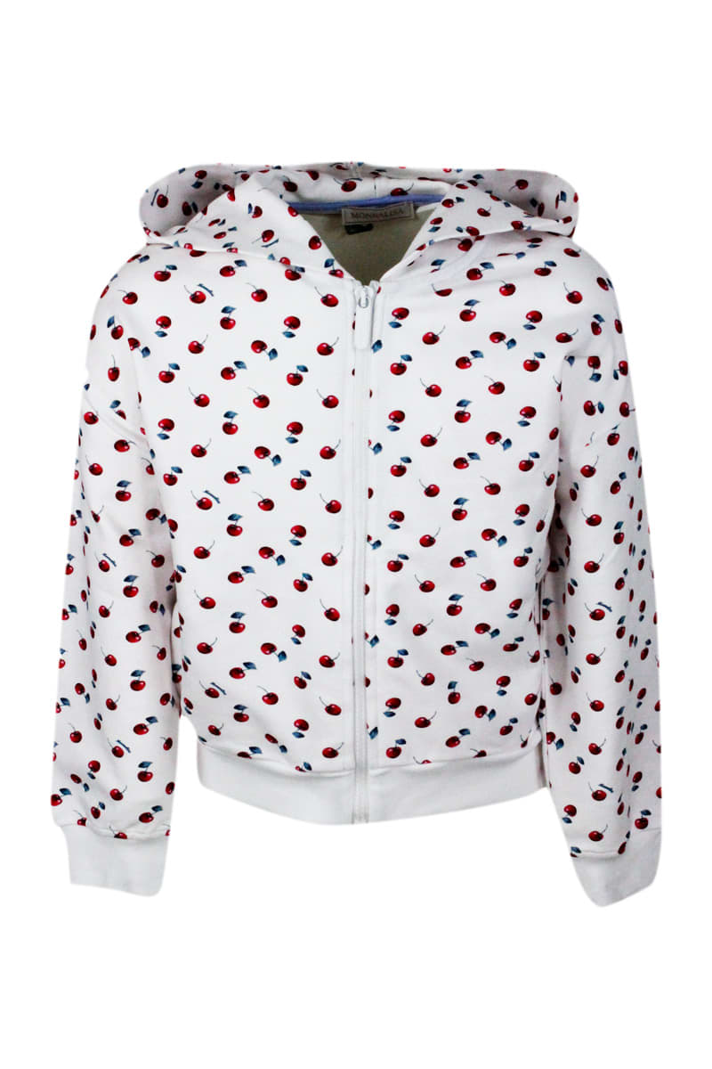 Monnalisa Sweater In White