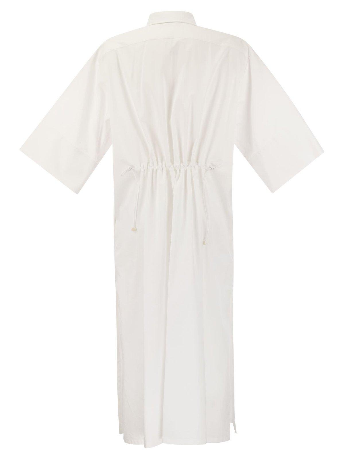 Shop Max Mara Eulalia Dress In Bianco