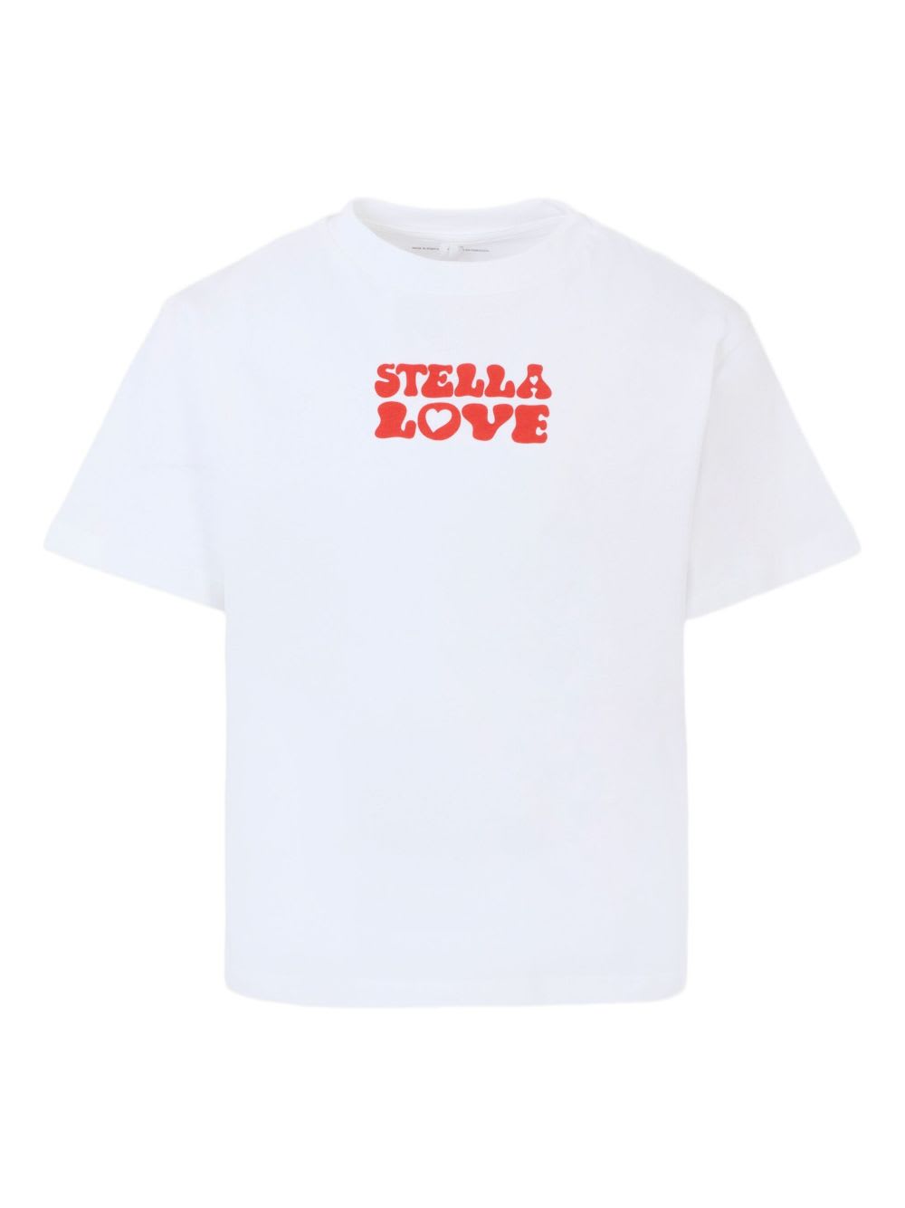 Stella Mccartney Kids T-shirt With Print In White
