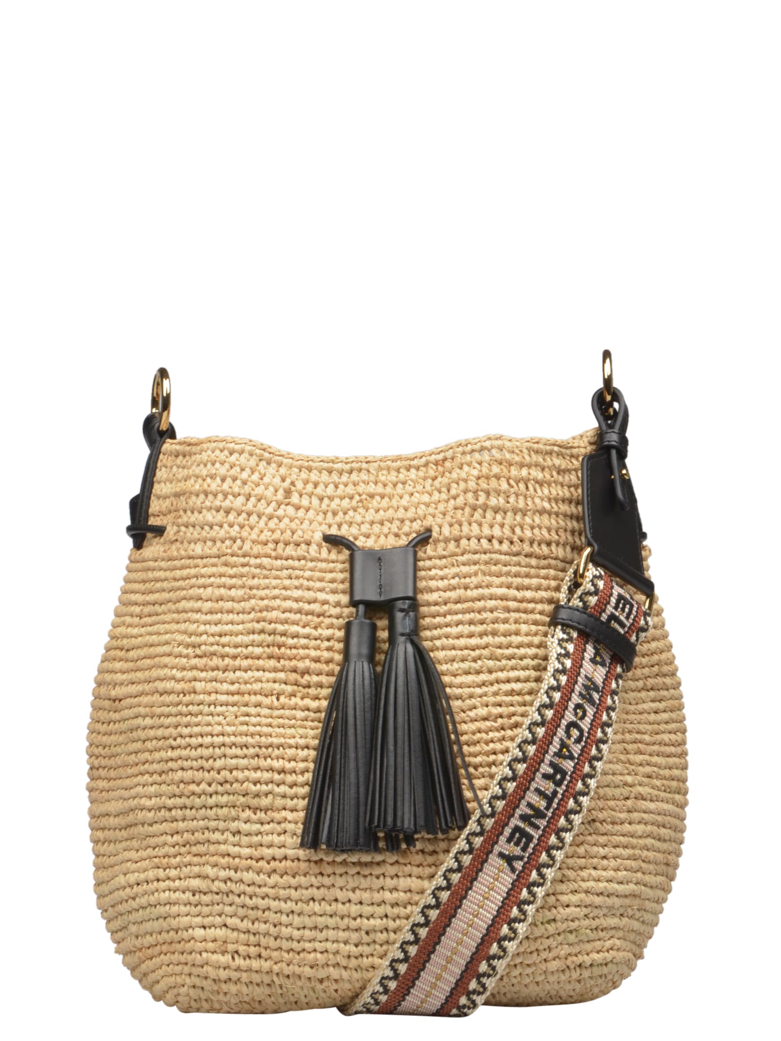 stella mccartney raffia bag