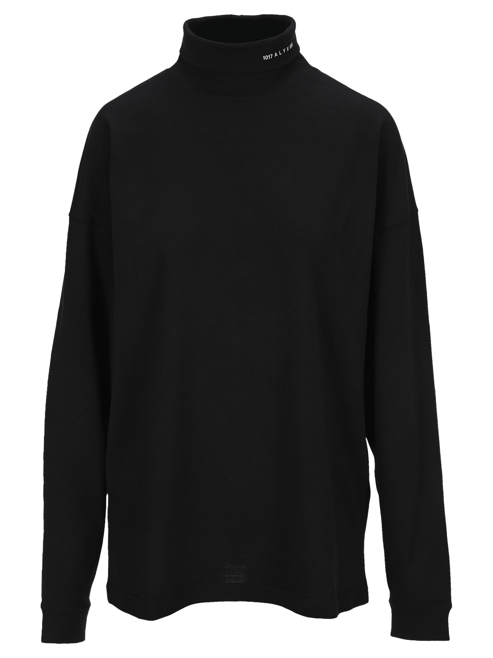 Click to view more detailed imagery on our partner's website Alyx Logo-print Roll Neck Sweatshirt In Black