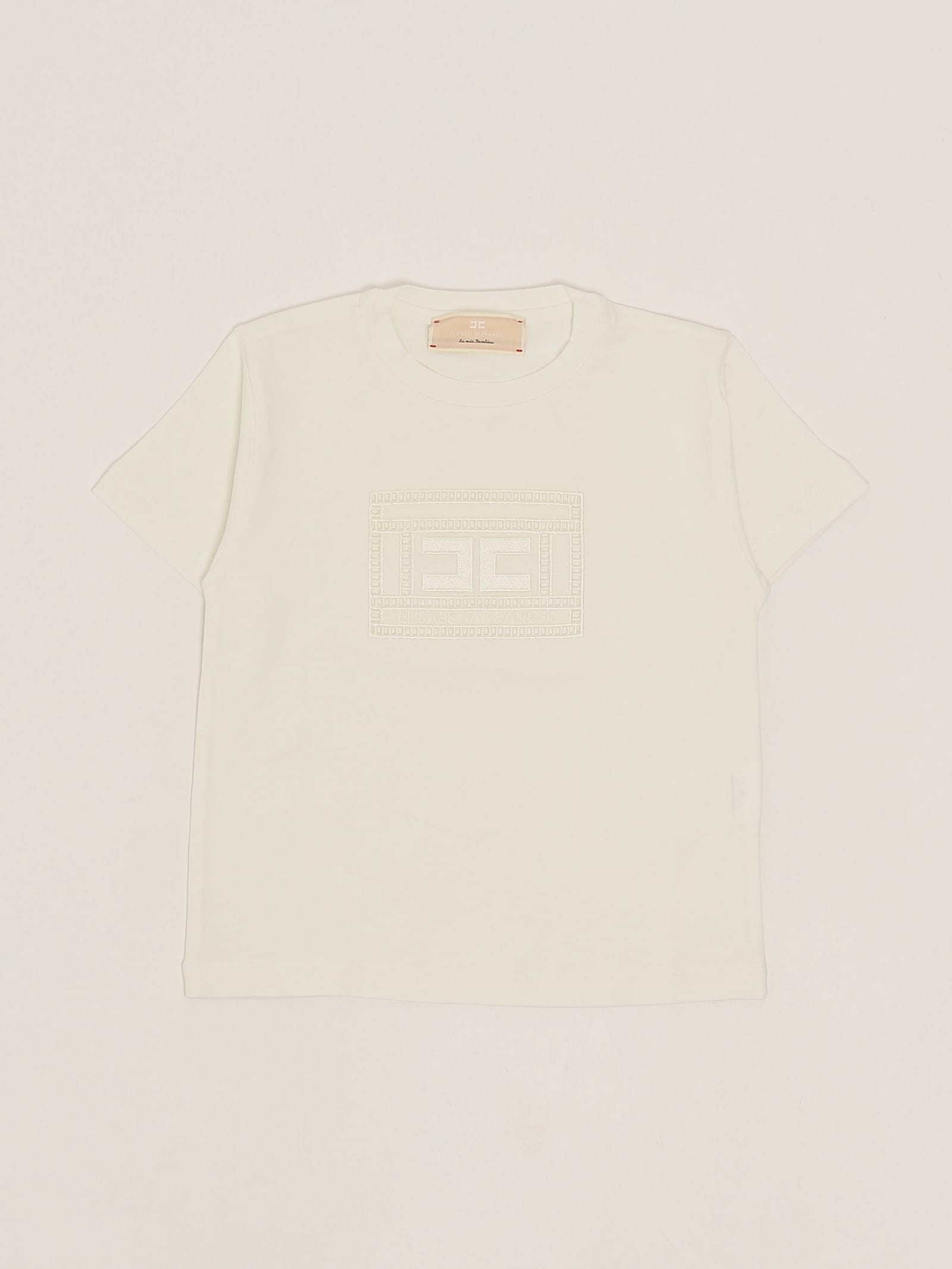 Elisabetta Franchi Kids' T-shirt T-shirt In Green