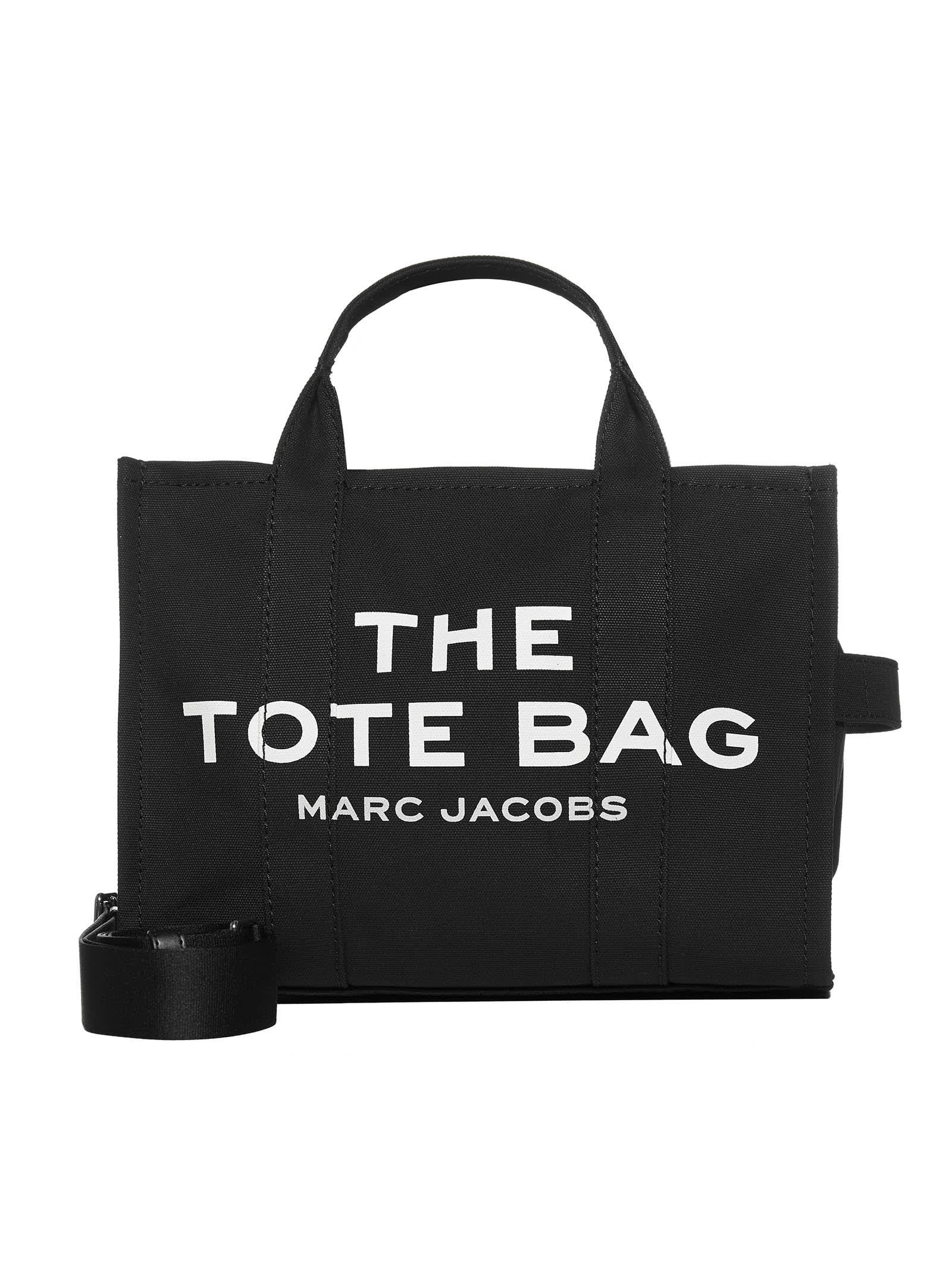 Shop Marc Jacobs The Medium Tote Bag In Black