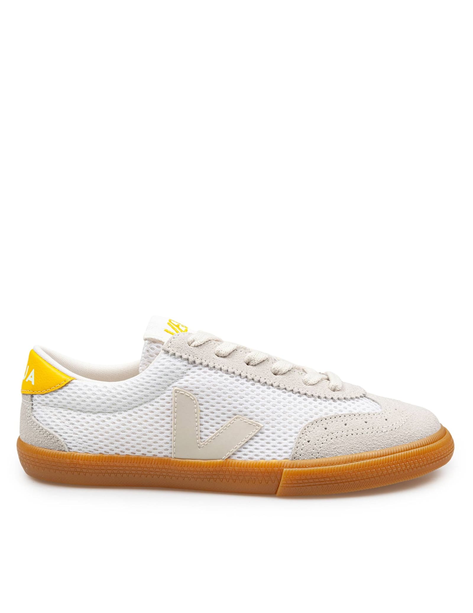 Veja Mesh Rubber Sole Sneakers In Rock