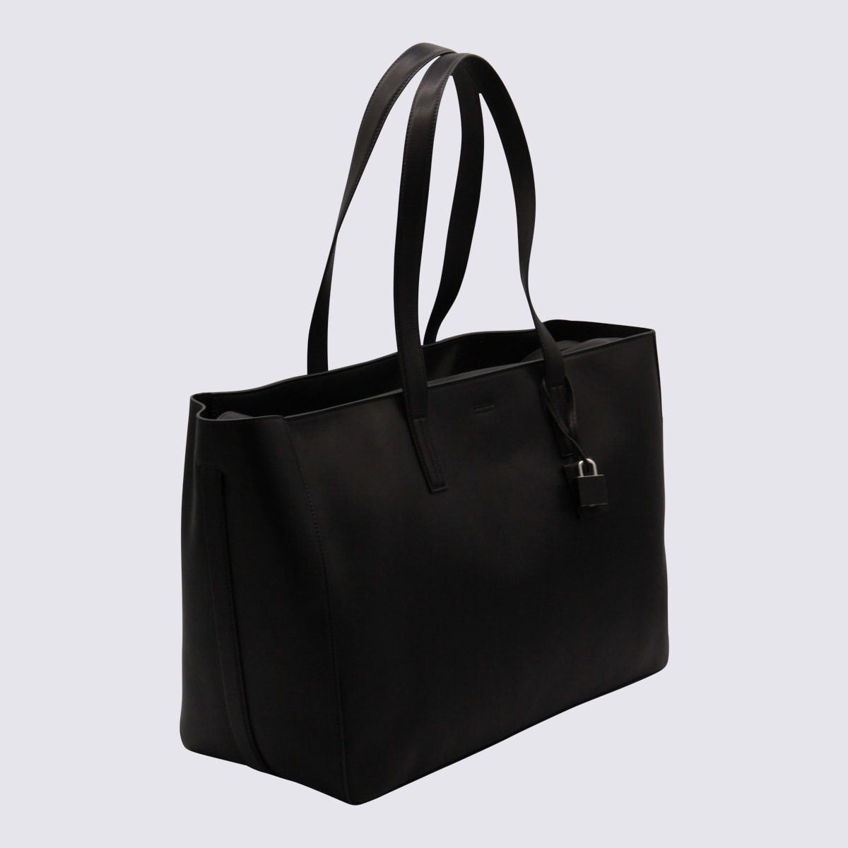 Tom Ford Structured Tote Bag Double Handles In Black