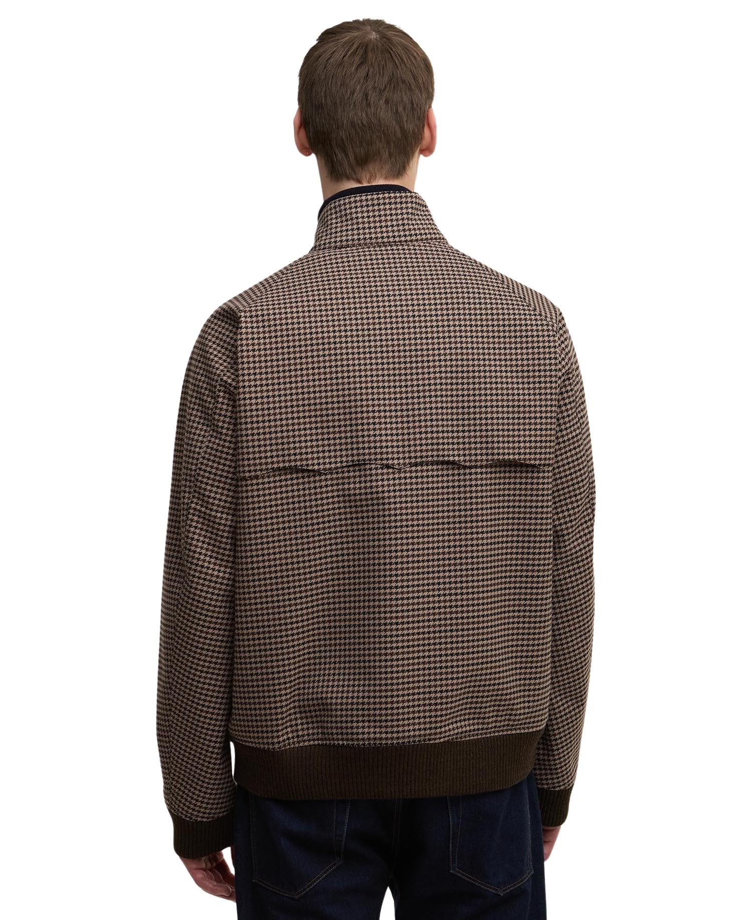 Baracuta X Barbour Porton Zip-up Jacket In Brown