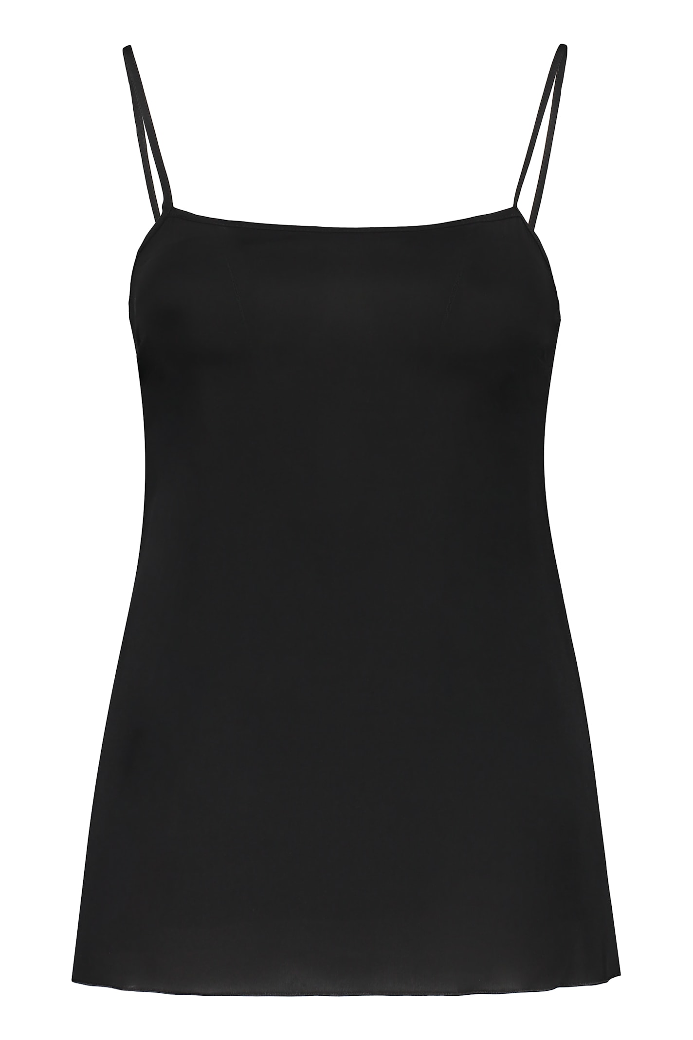 Alberta Ferretti Tank Top In Black