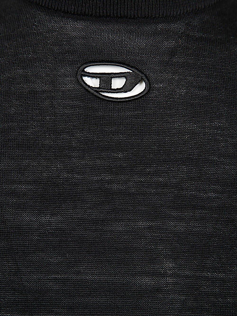 Shop Diesel K-garth Oval D Logo Knitted Jumper In Xx