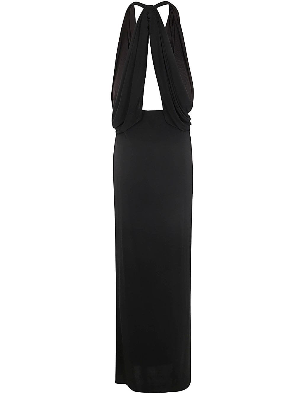 Shop Magda Butrym Dress In Black