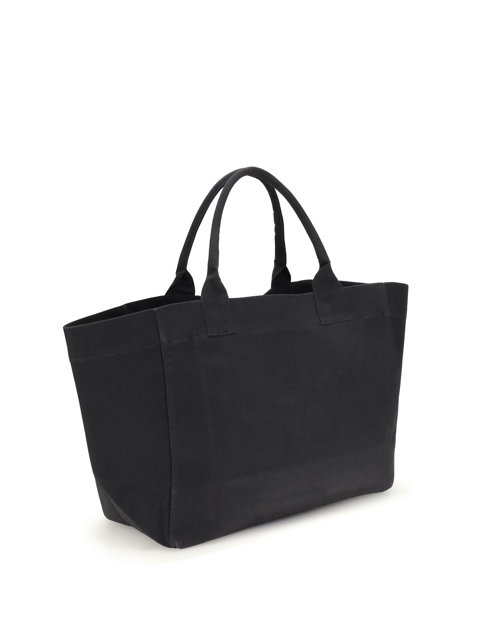 Ganni Women Xxl Canvas Tote Bag