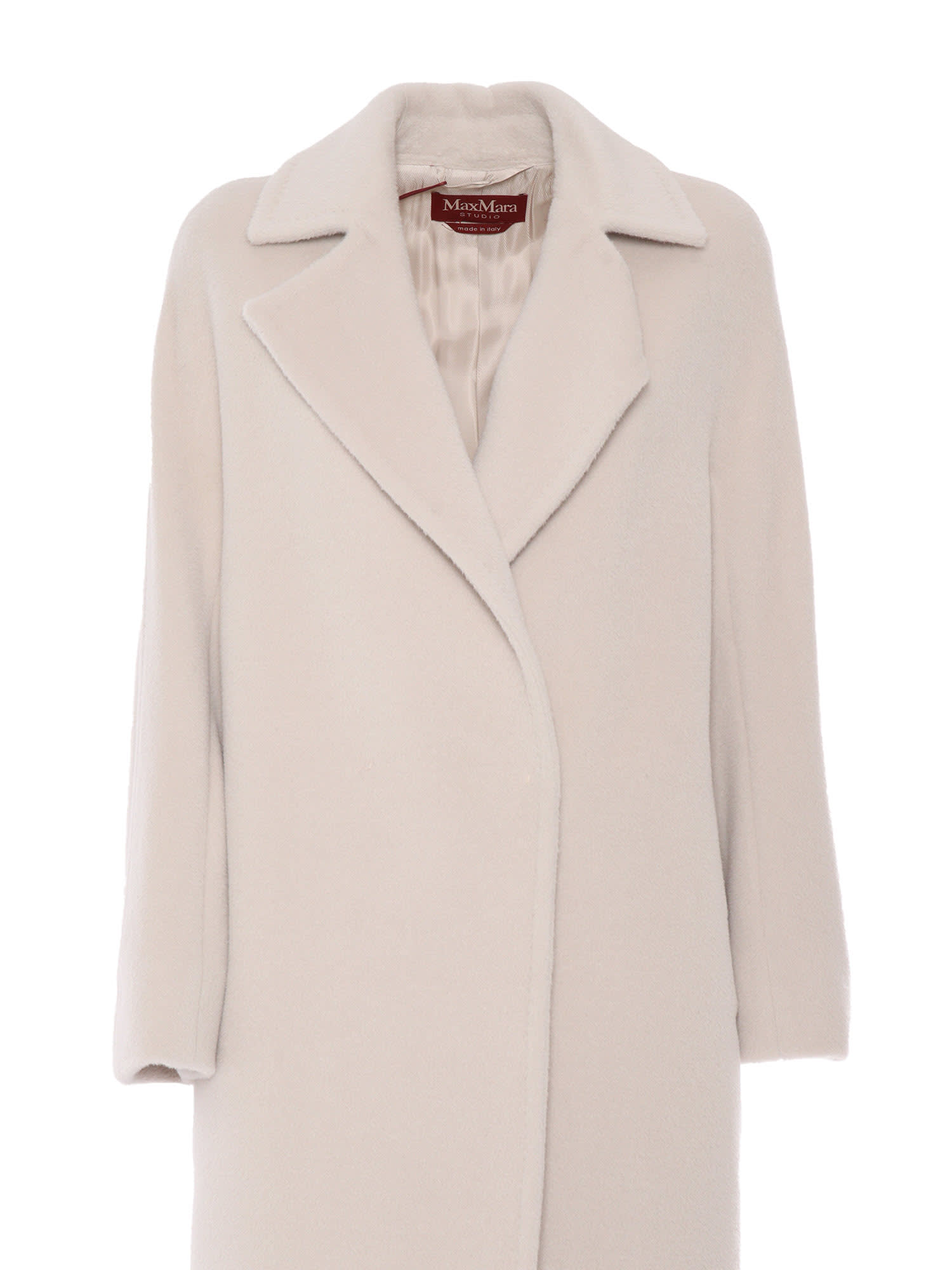 Shop Max Mara Sidney Beige Coat