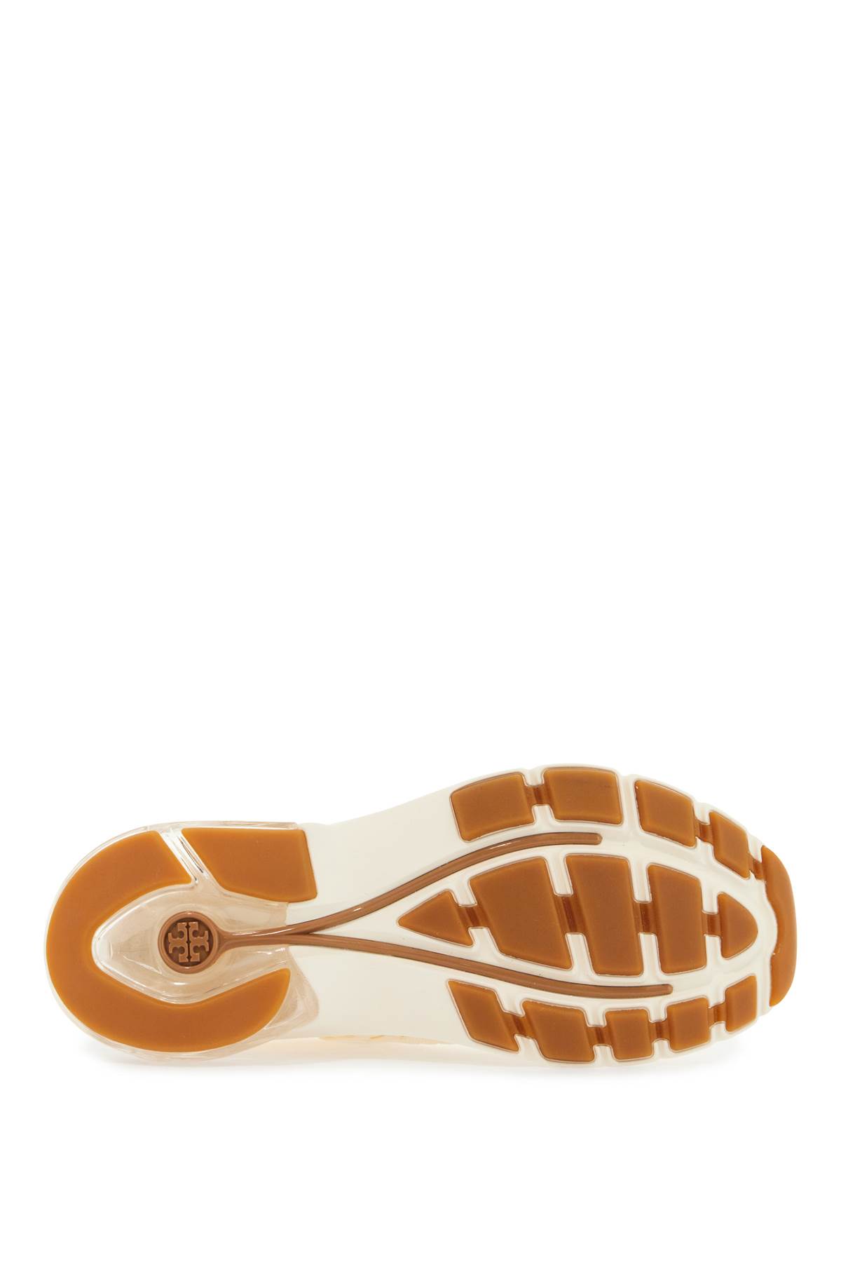 Tory Burch Good Luck Woven Trainer Sneakers In New Ivory
