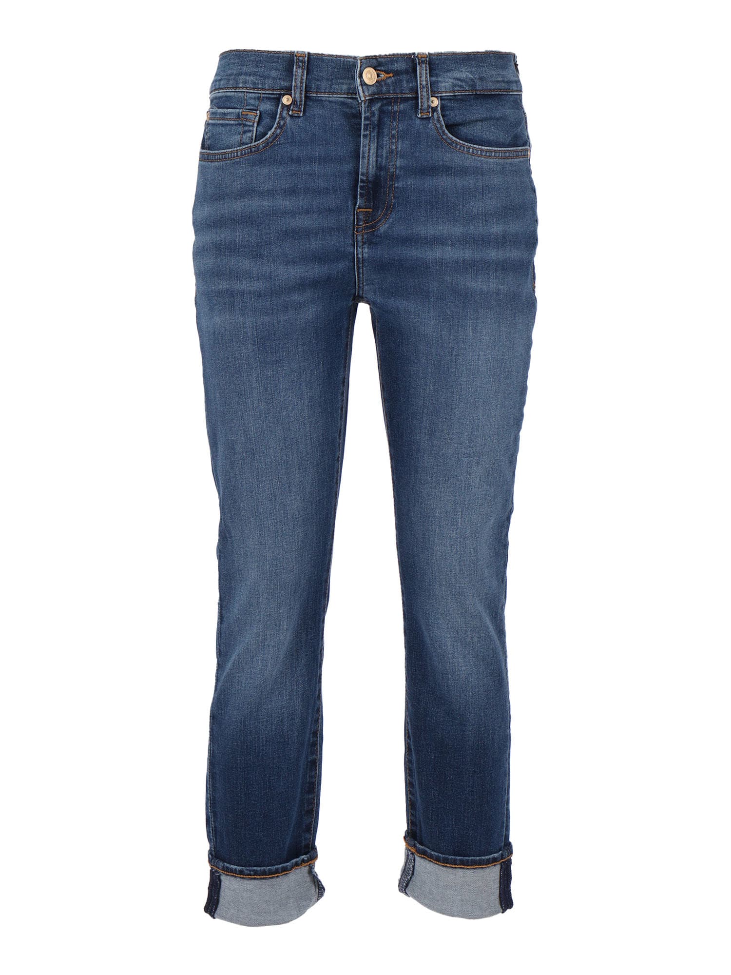 7 For All Mankind Relaxed Skinny Royalty In Blue