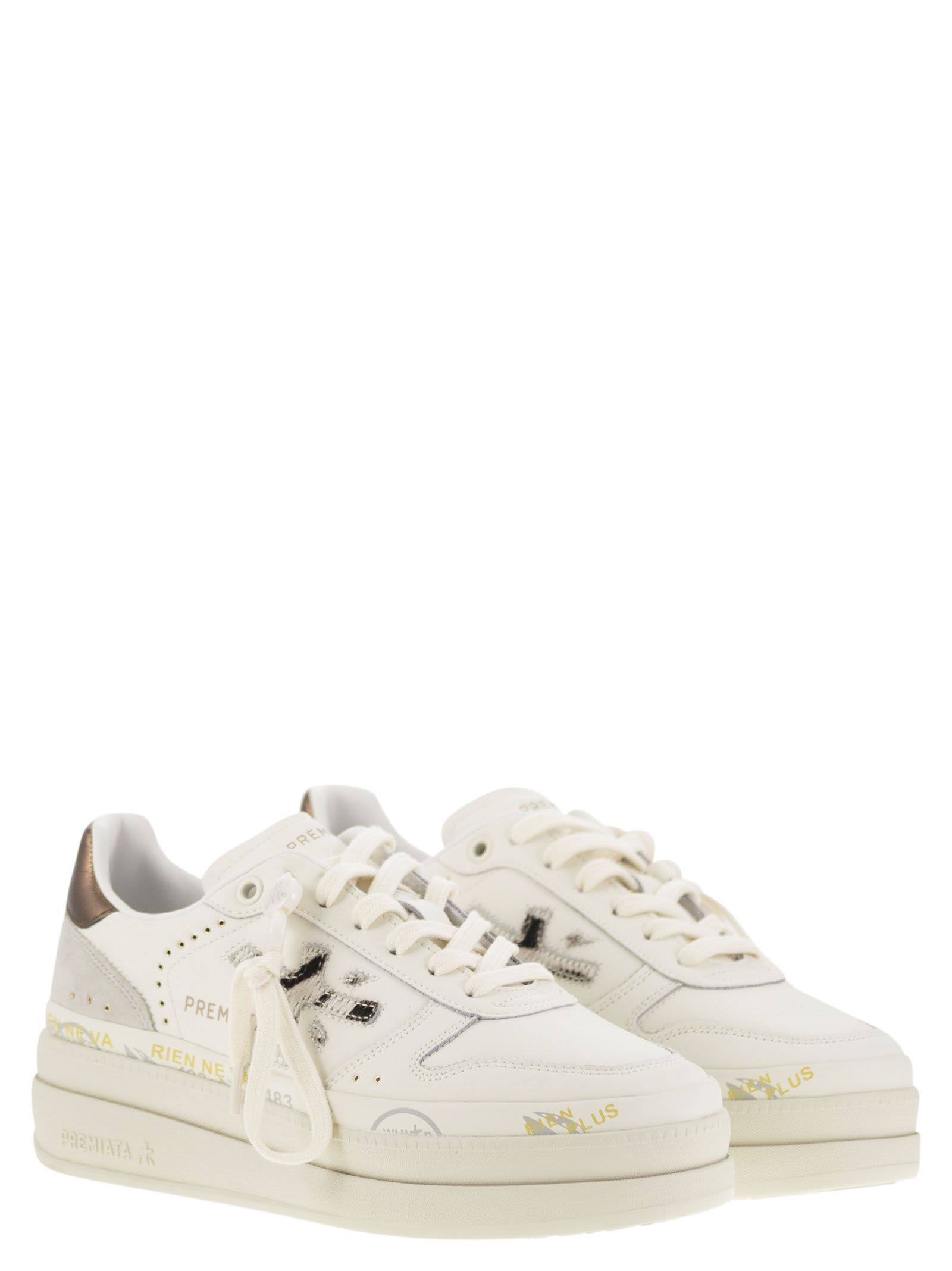 Premiata Micol Sneakers In White