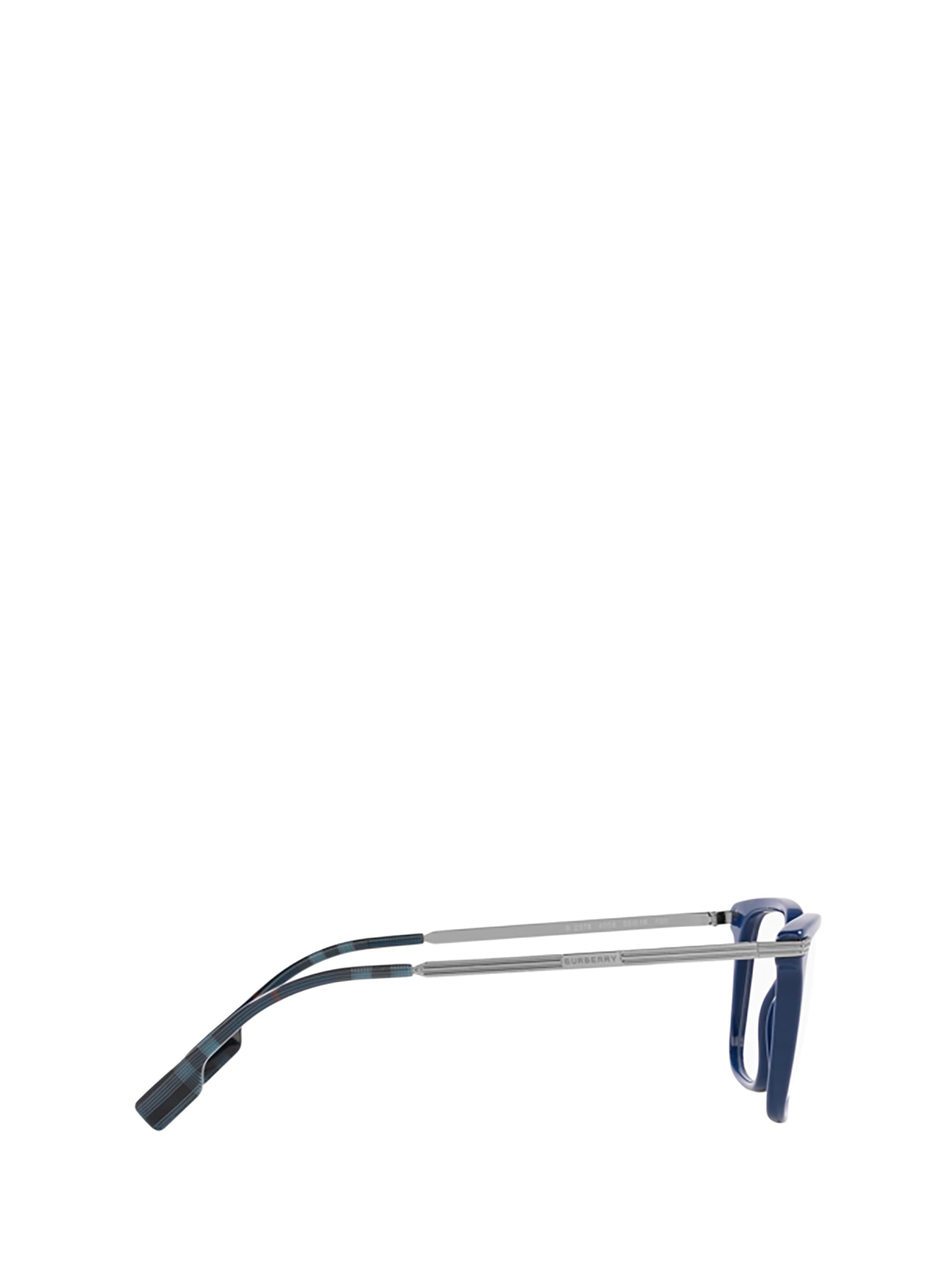 Shop Burberry Eyewear Be2378 Blue Glasses