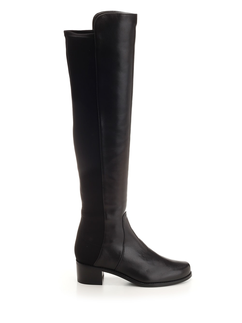 Shop Stuart Weitzman Nappa High Boot  In Black