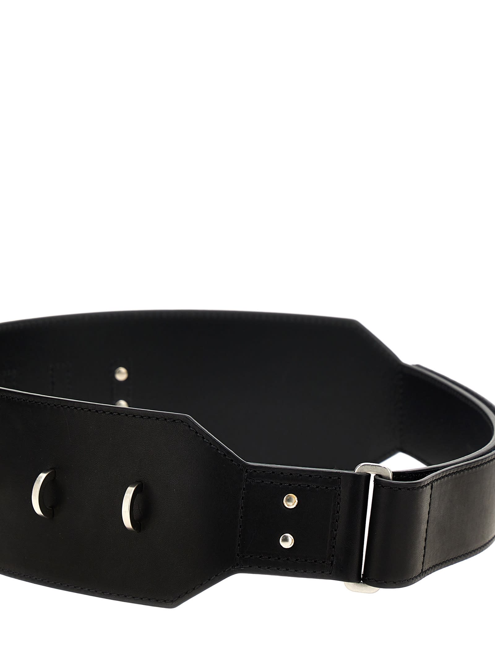 Shop Rick Owens Cargo Belt In Black