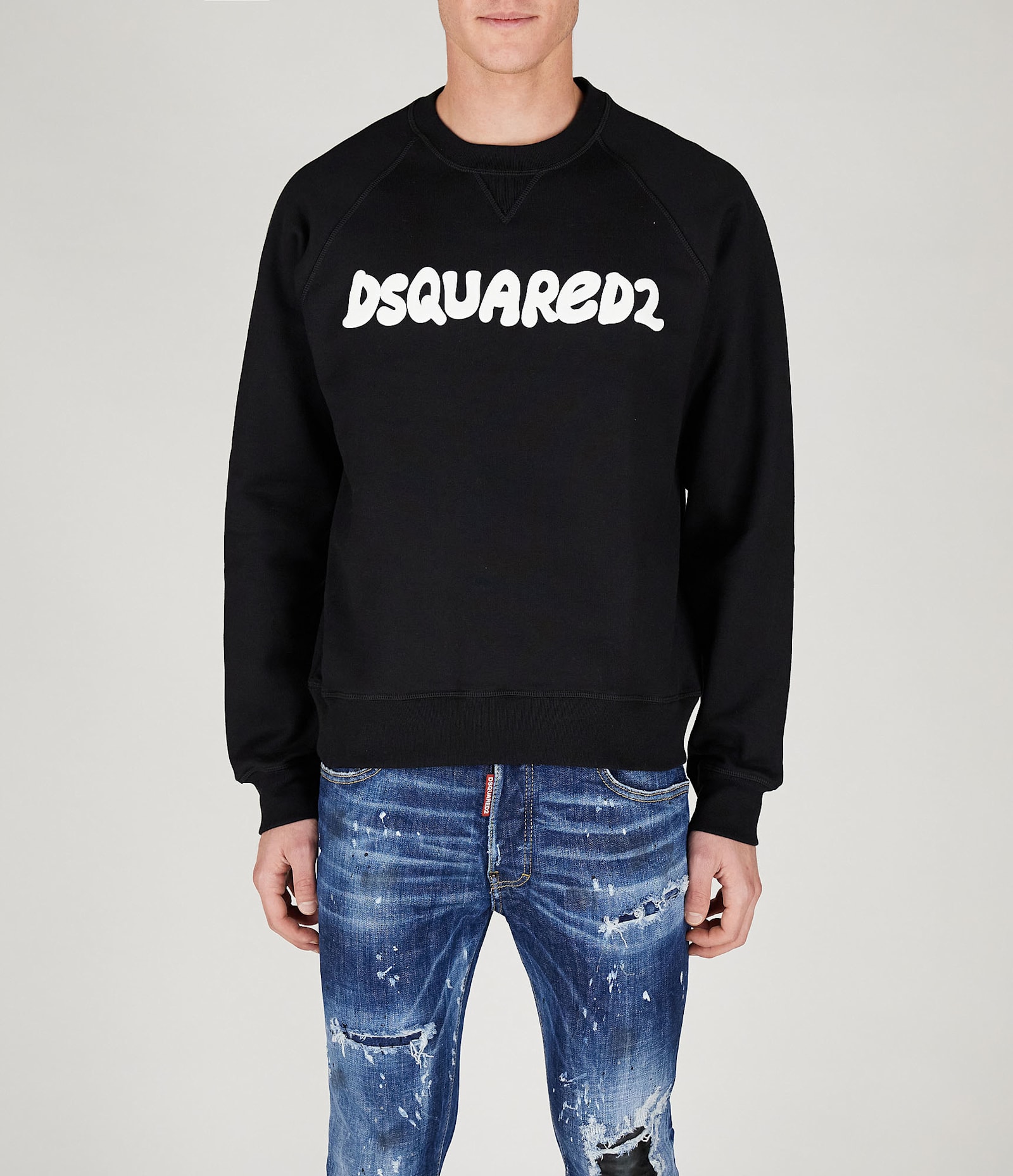 Shop Dsquared2 Sweatshirt In Black