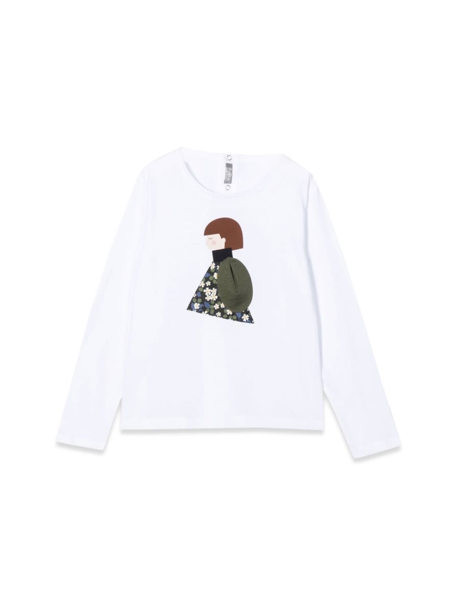 Il Gufo T-shirt M/l In White