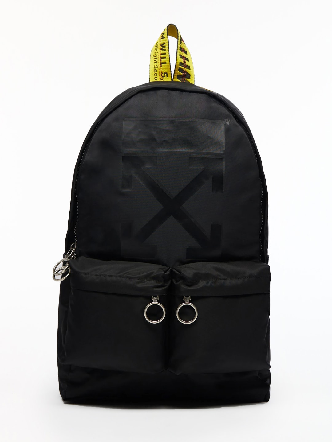 Off-White Black Backpack With Arrows