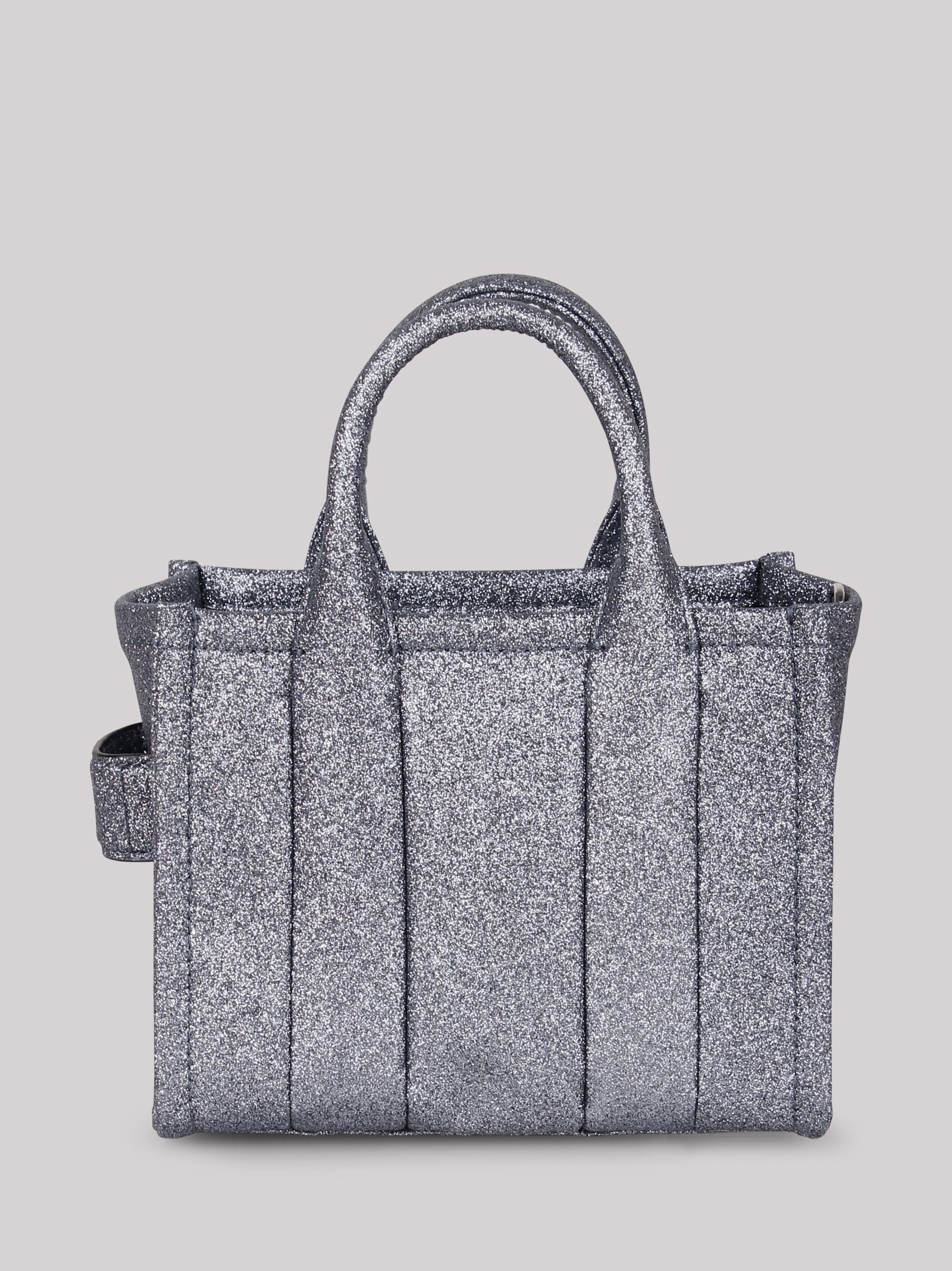 Shop Marc Jacobs The Galactic Glitter Mini Tote Bag