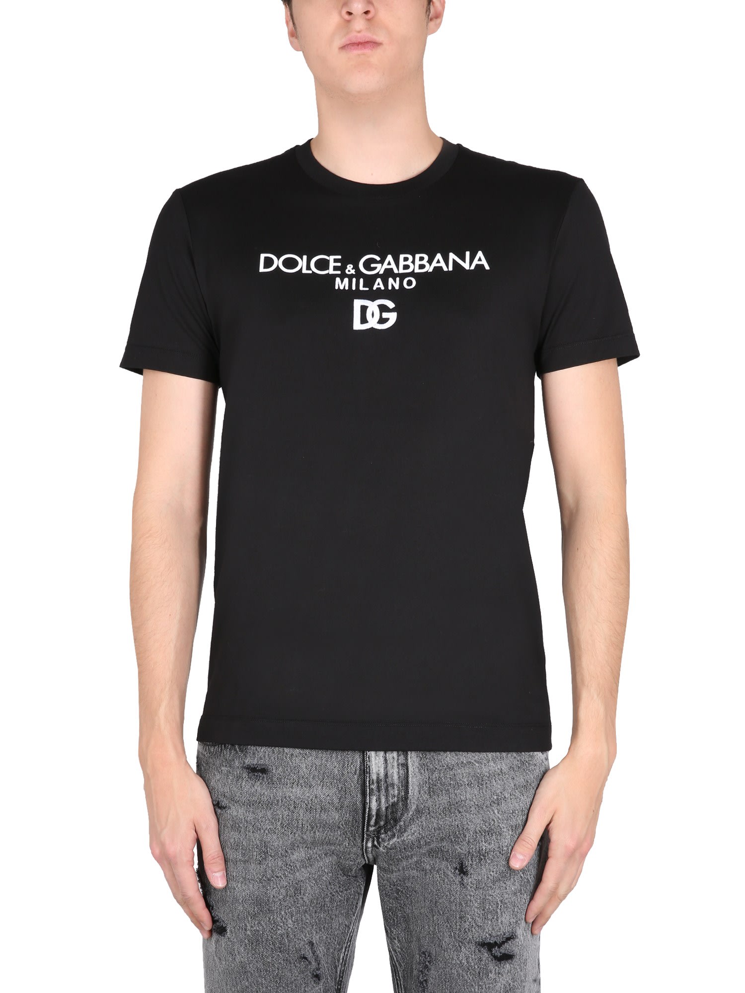 Dolce & Gabbana Embroidered Logo T-shirt | Smart Closet