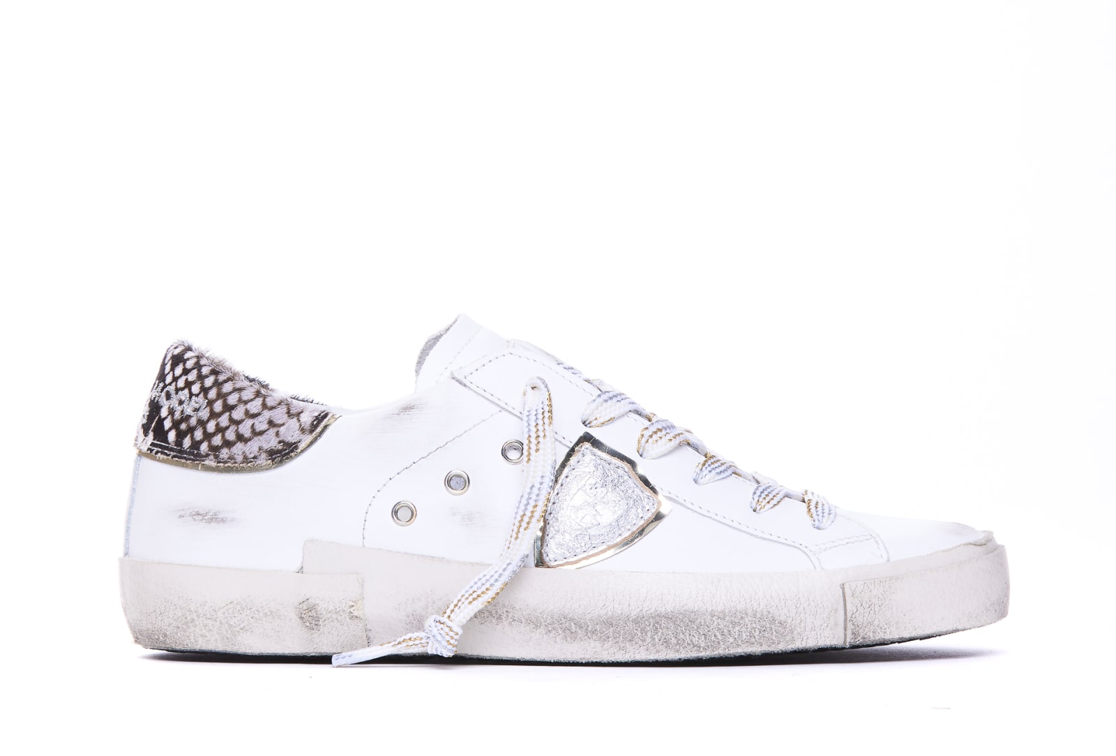 Shop Philippe Model Prsx Sneakers In White