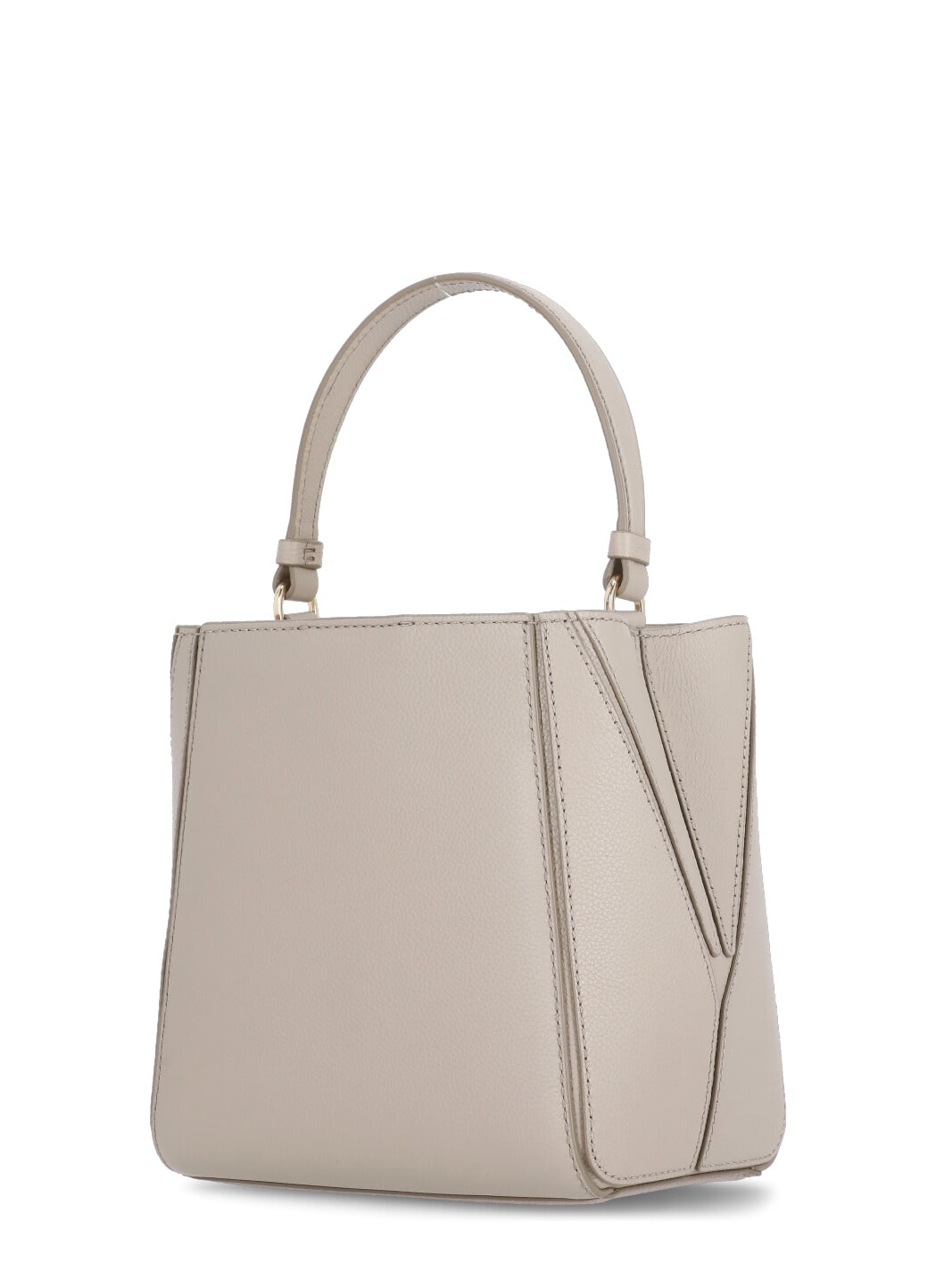 Shop Tory Burch Mcgraw Bag In Beige