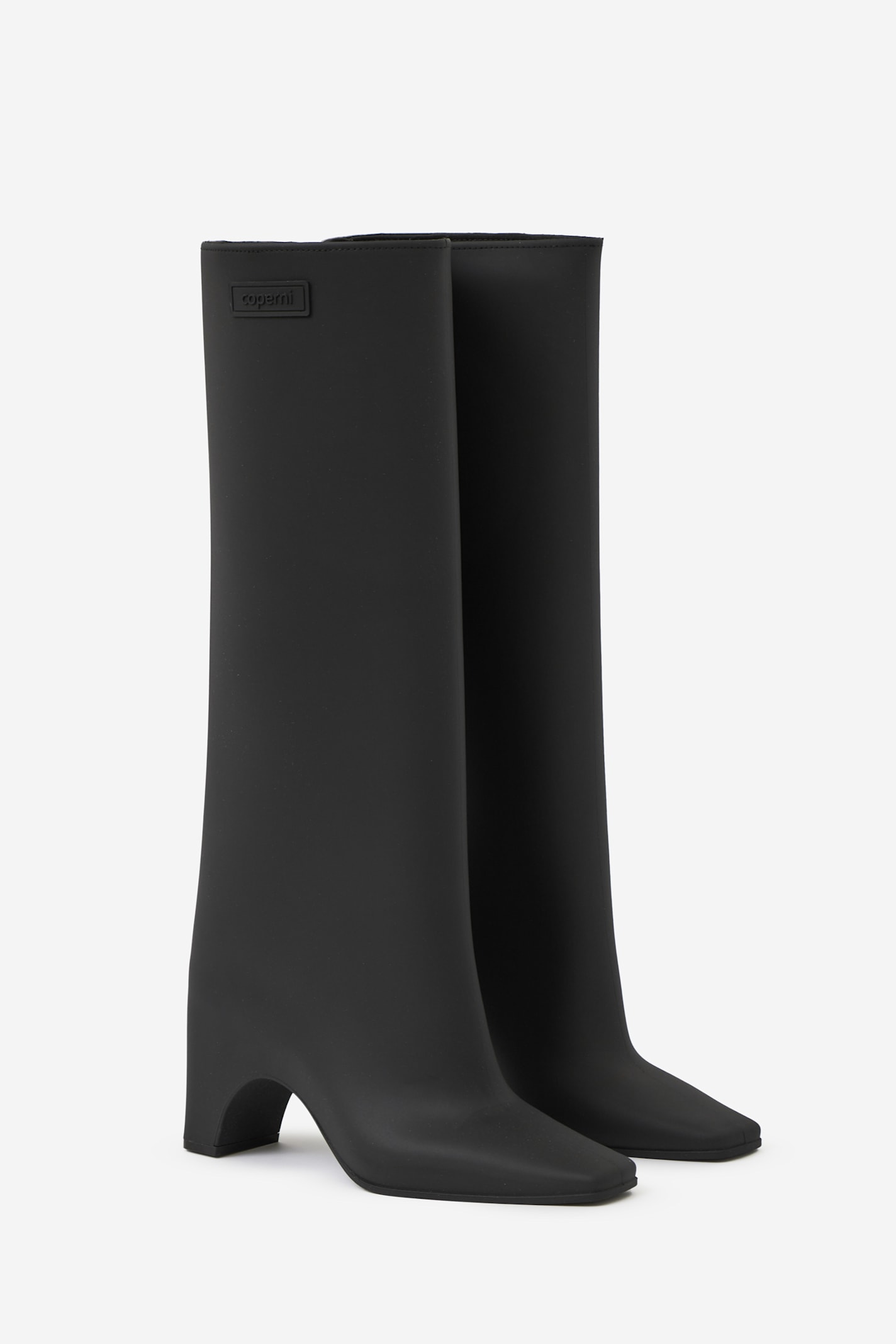 Shop Coperni Rubber Bridge Boot Boots In Black