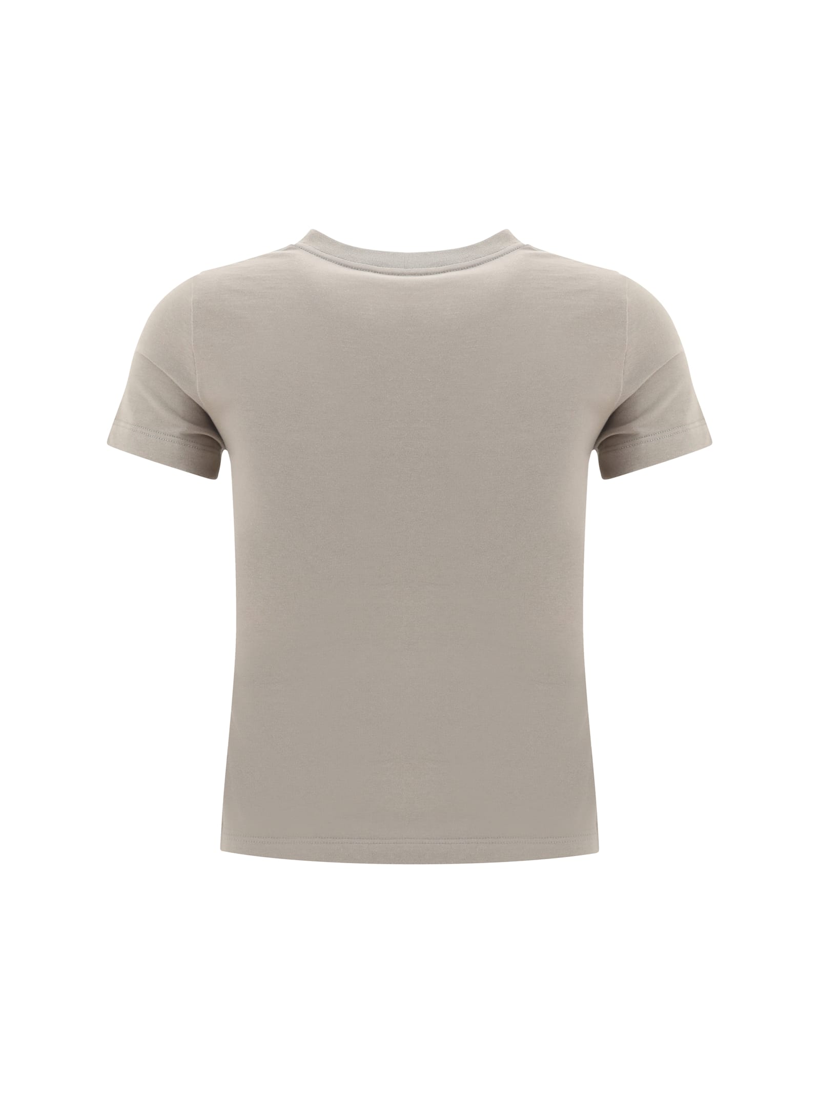 Shop Chloé T-shirt In Powder Grey