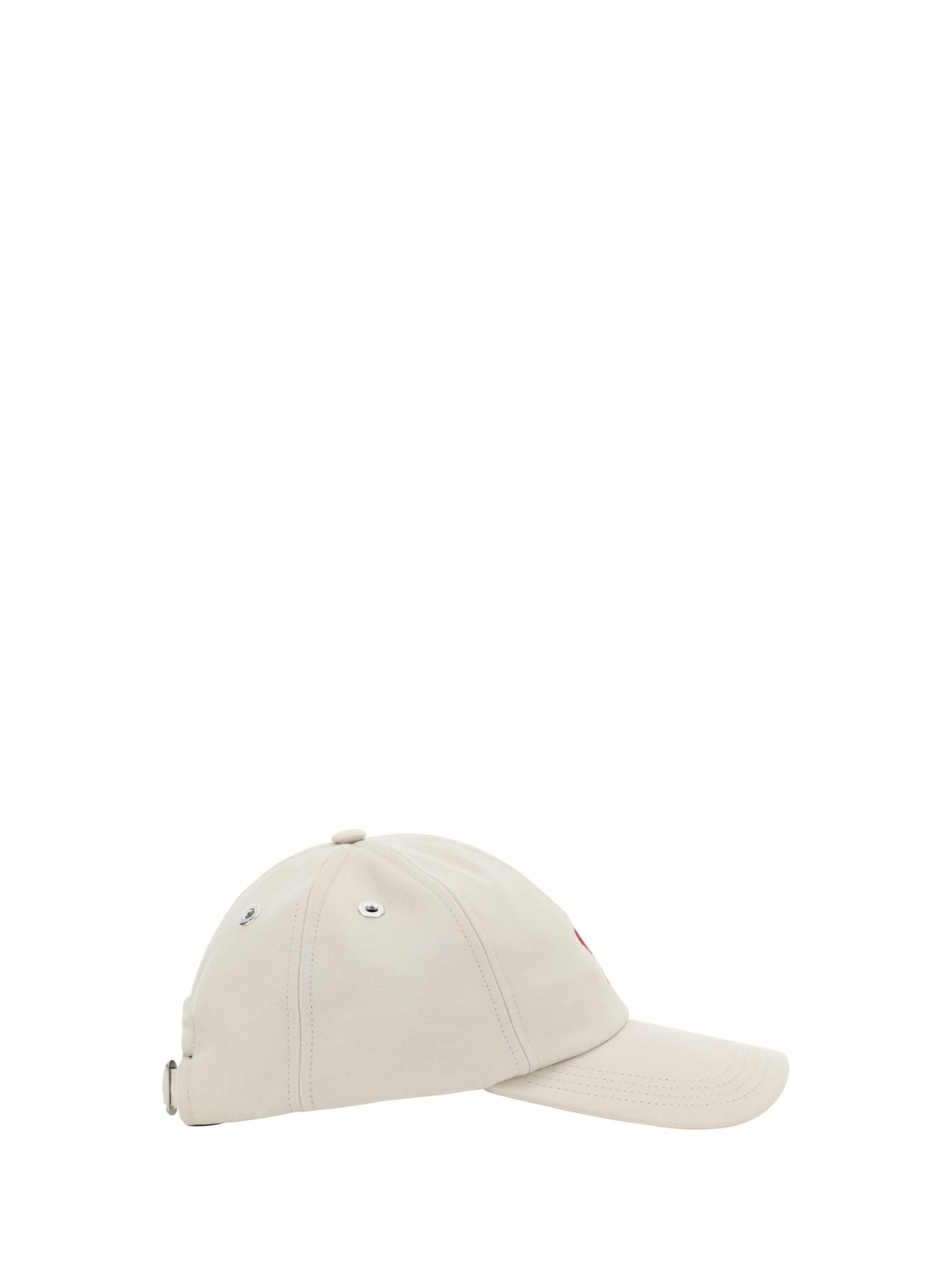 Shop Ami Alexandre Mattiussi Baseball Hat In White