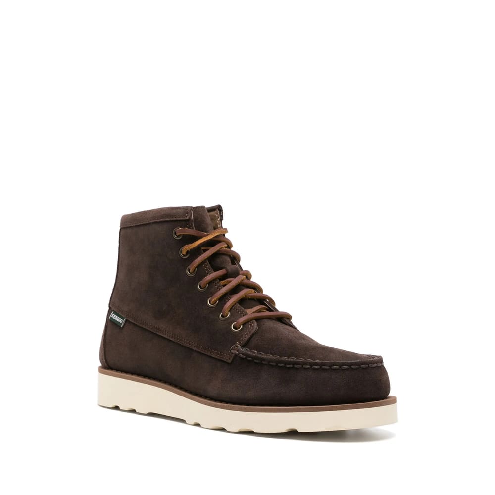 Sebago Men's Tala Mid Suede Dk Brown Boot In Brown