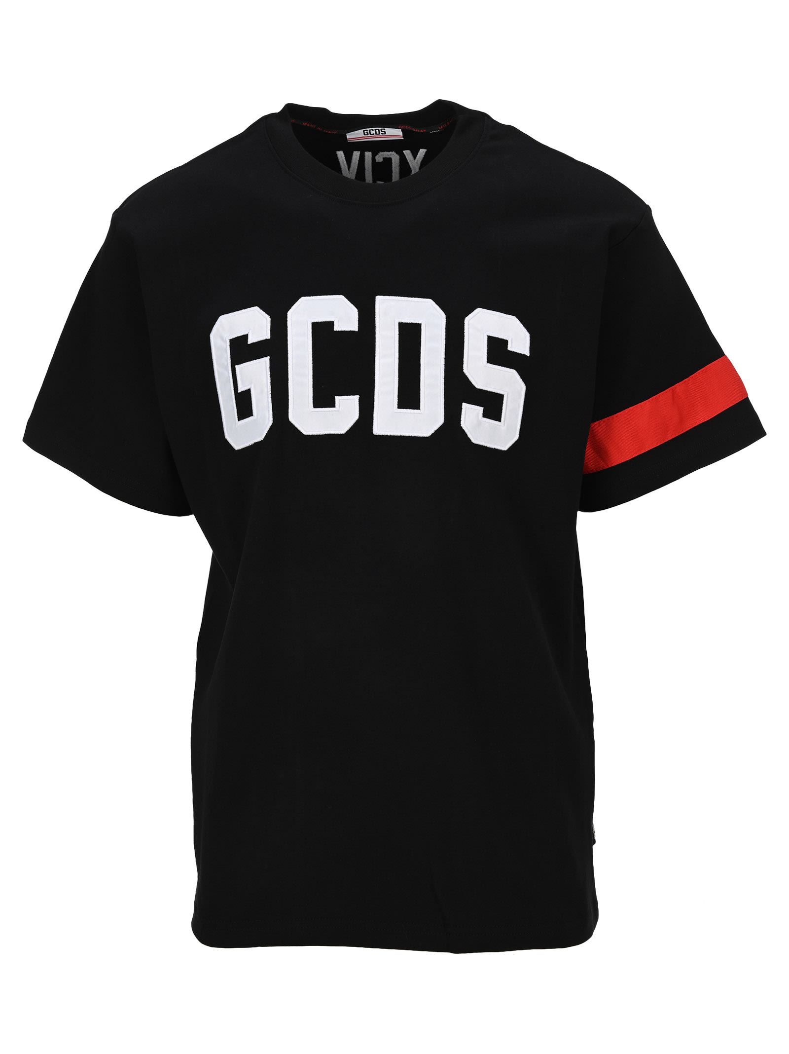 Click to view more detailed imagery on our partner's website Gcds Logo T-shirt In Black