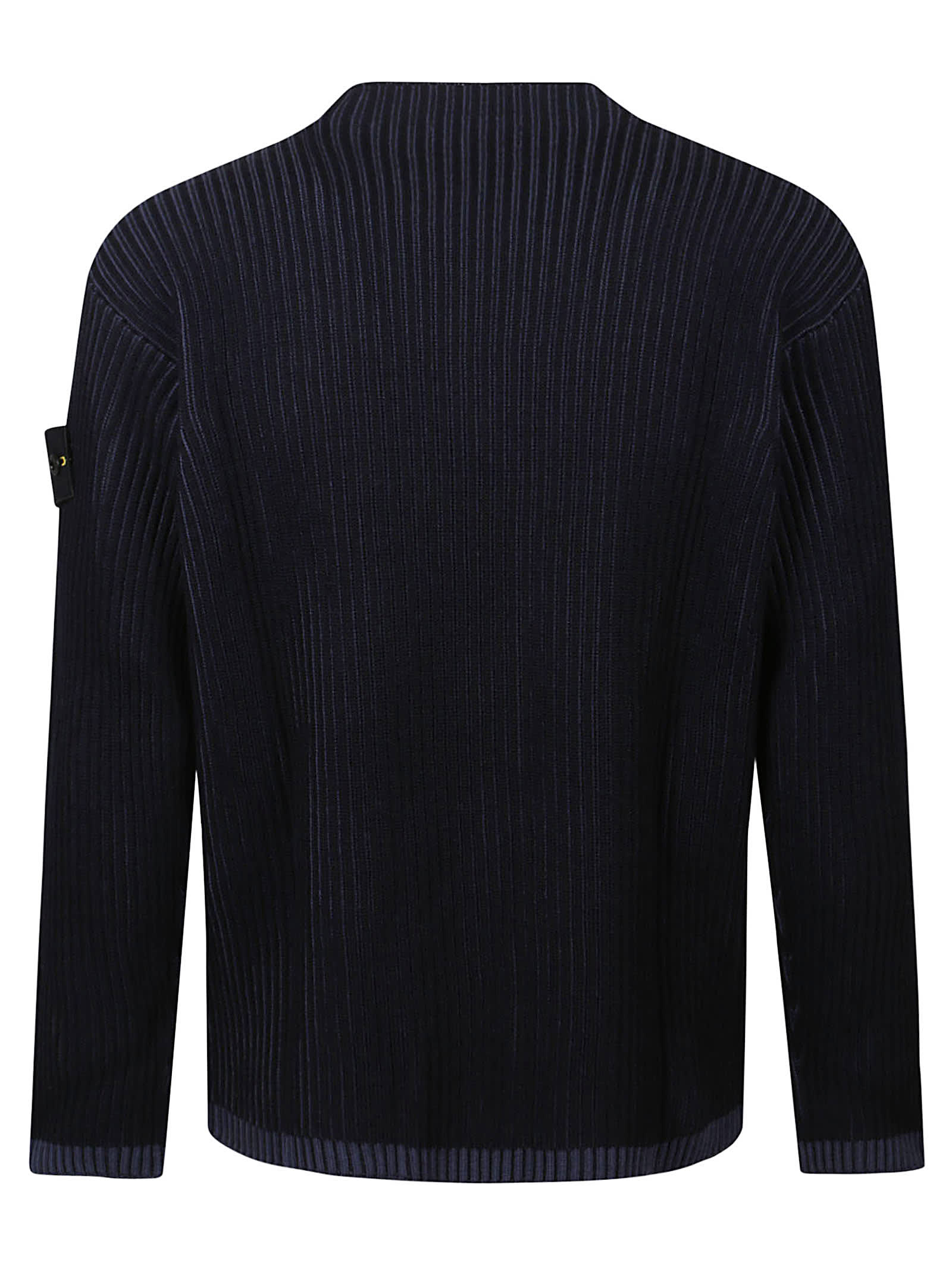 Shop Stone Island Rws Sweater In Navy Blue