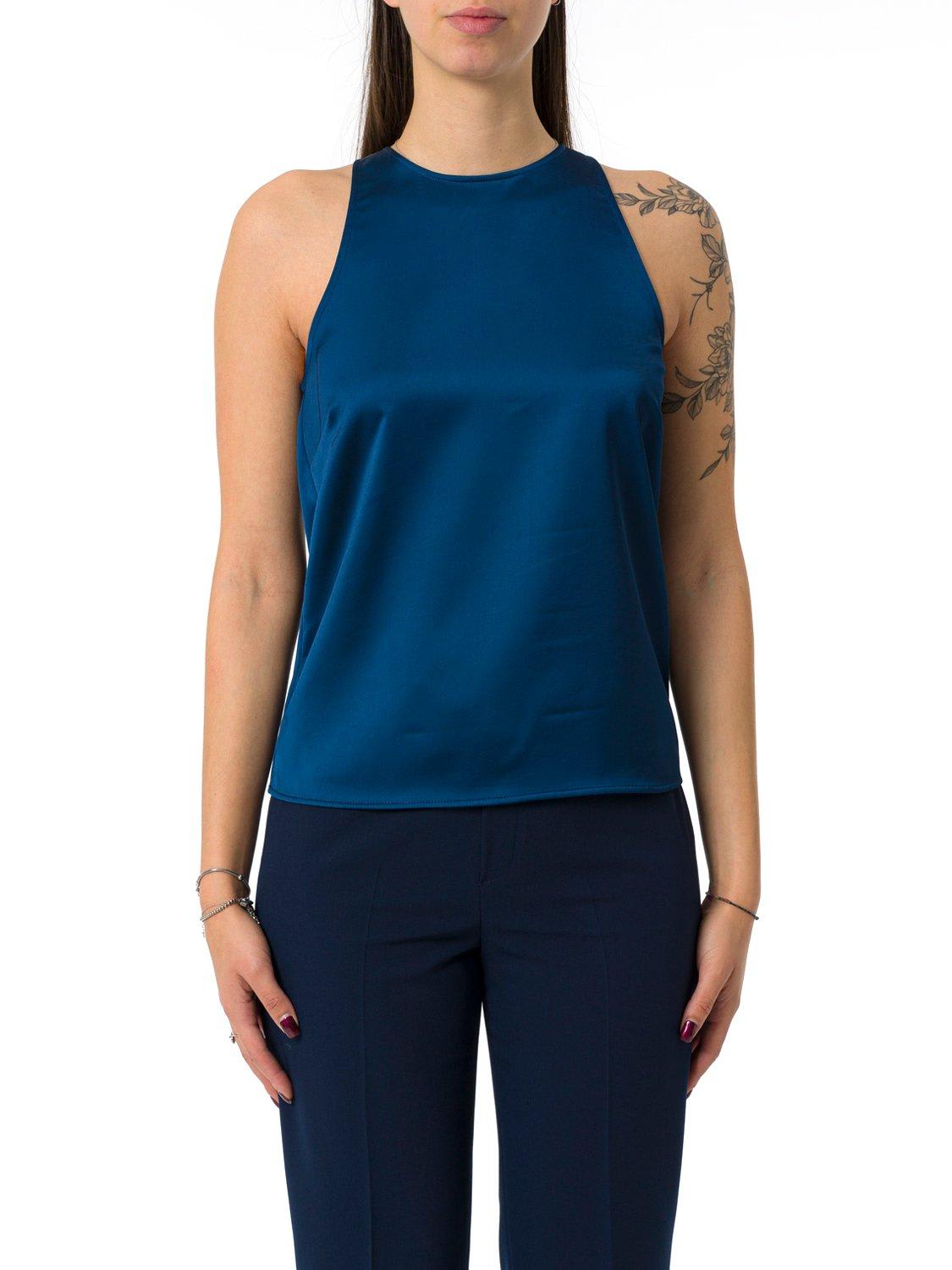 Liu-Jo Sleeveless Satin Top Liu-jo