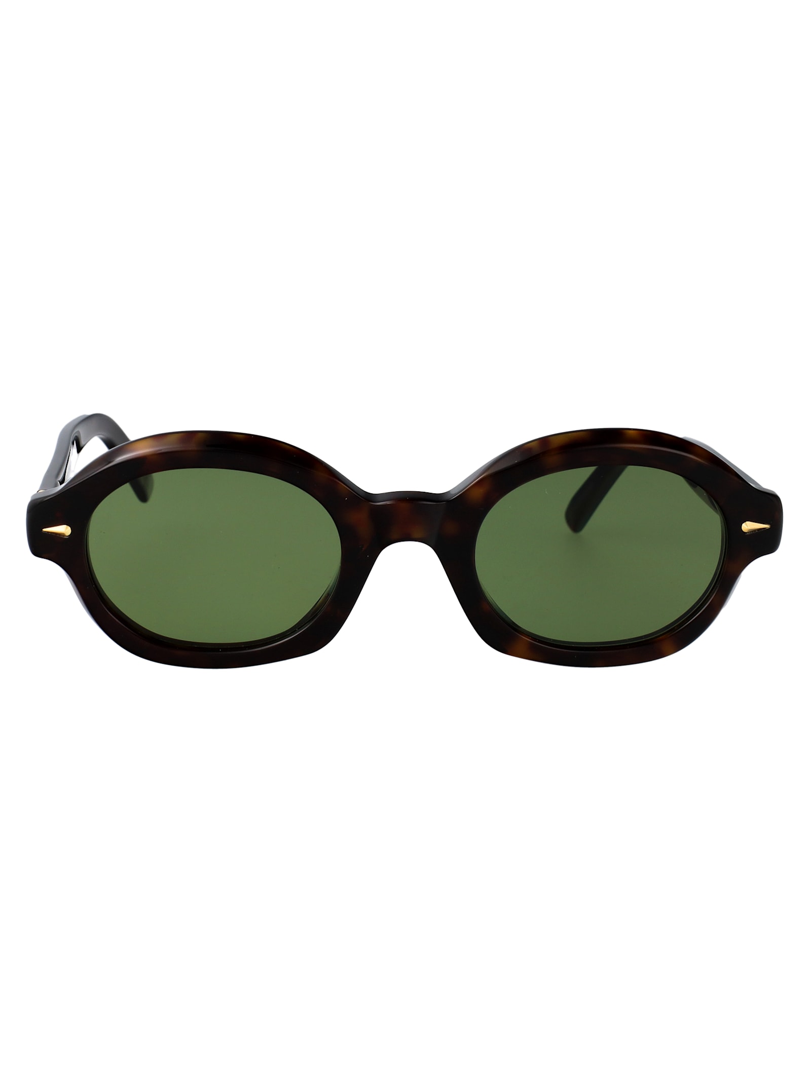 Retrosuperfuture 3627 Green Acetate Sunglasses In Green