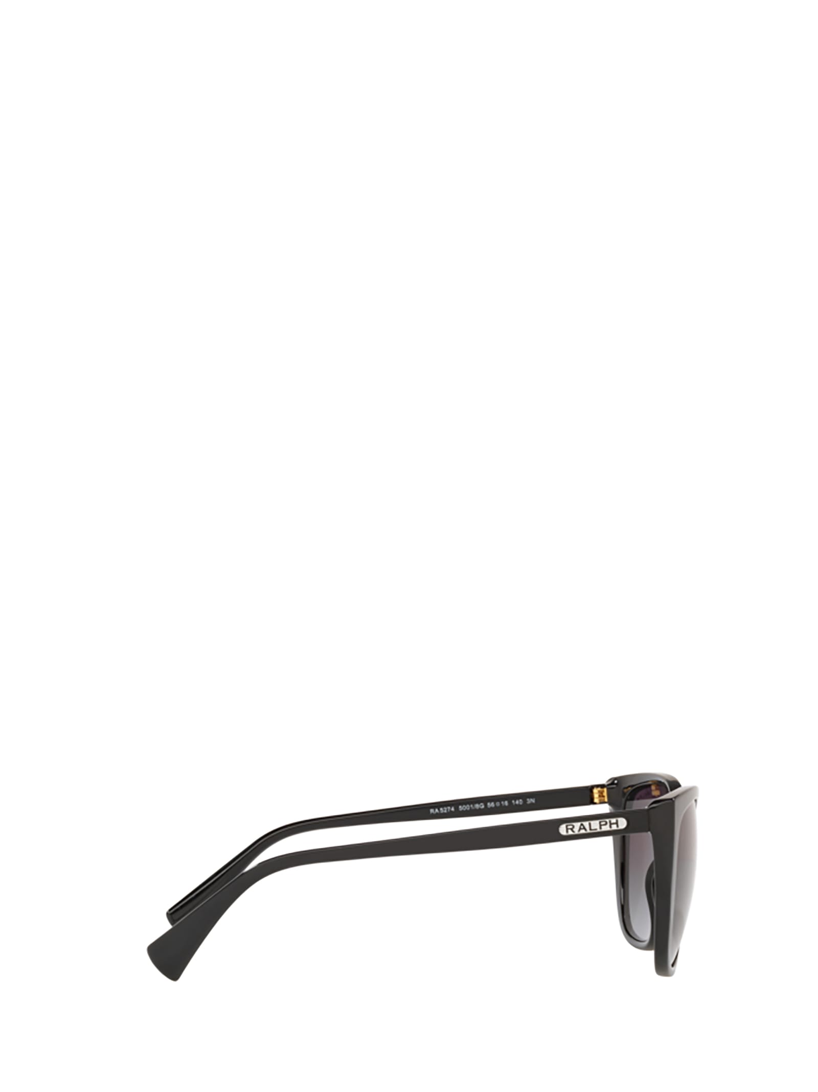 Shop Polo Ralph Lauren Ra5274 Shiny Black Sunglasses
