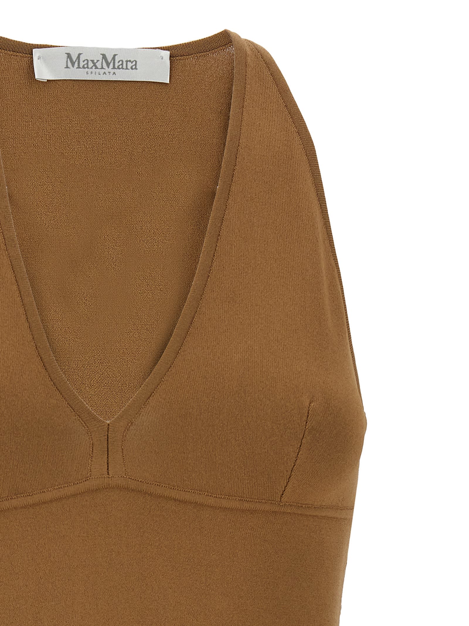 Max Mara Armida1234 Top In Brown