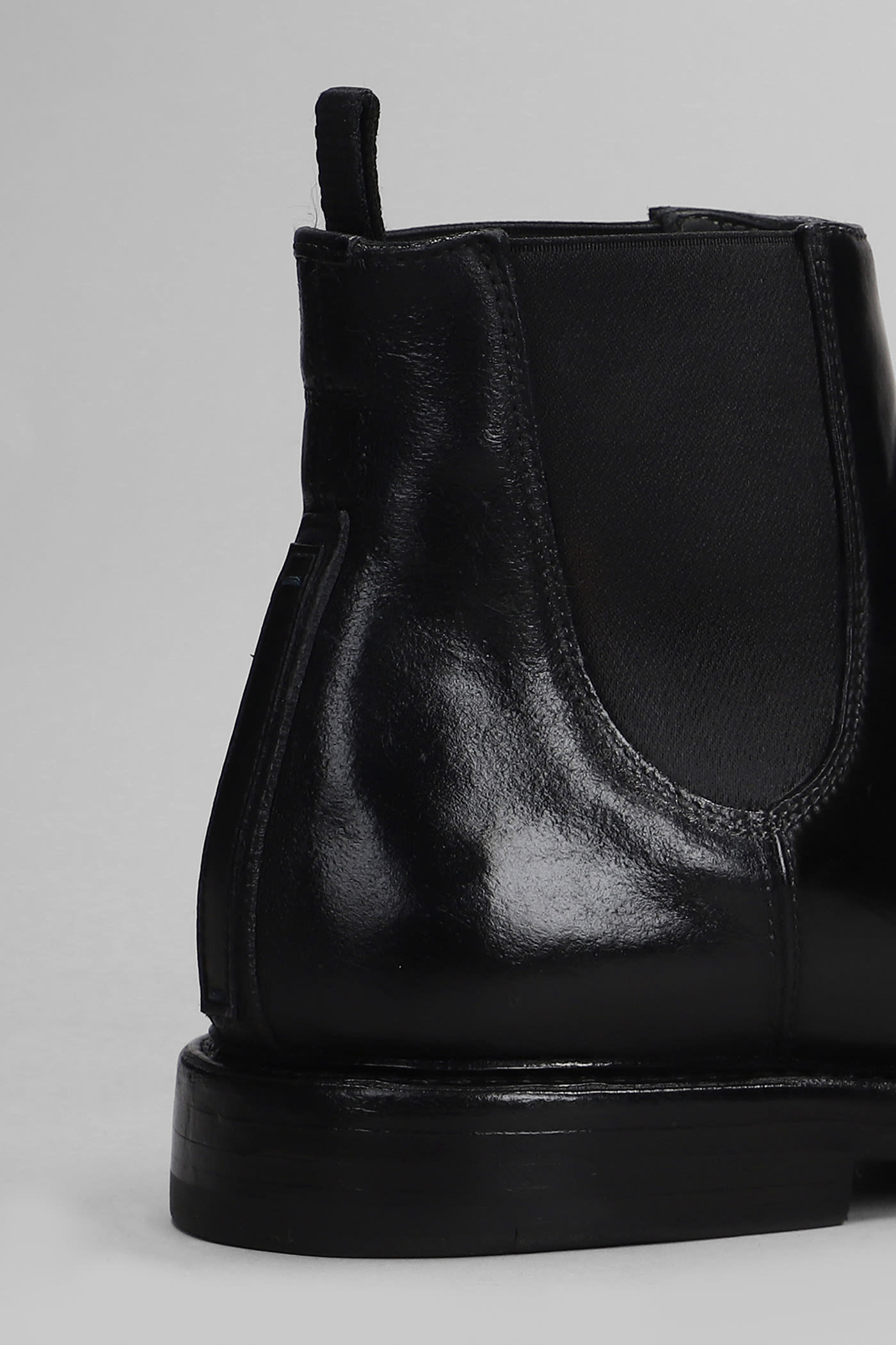 Shop Premiata Ankle Boots In Black Leather