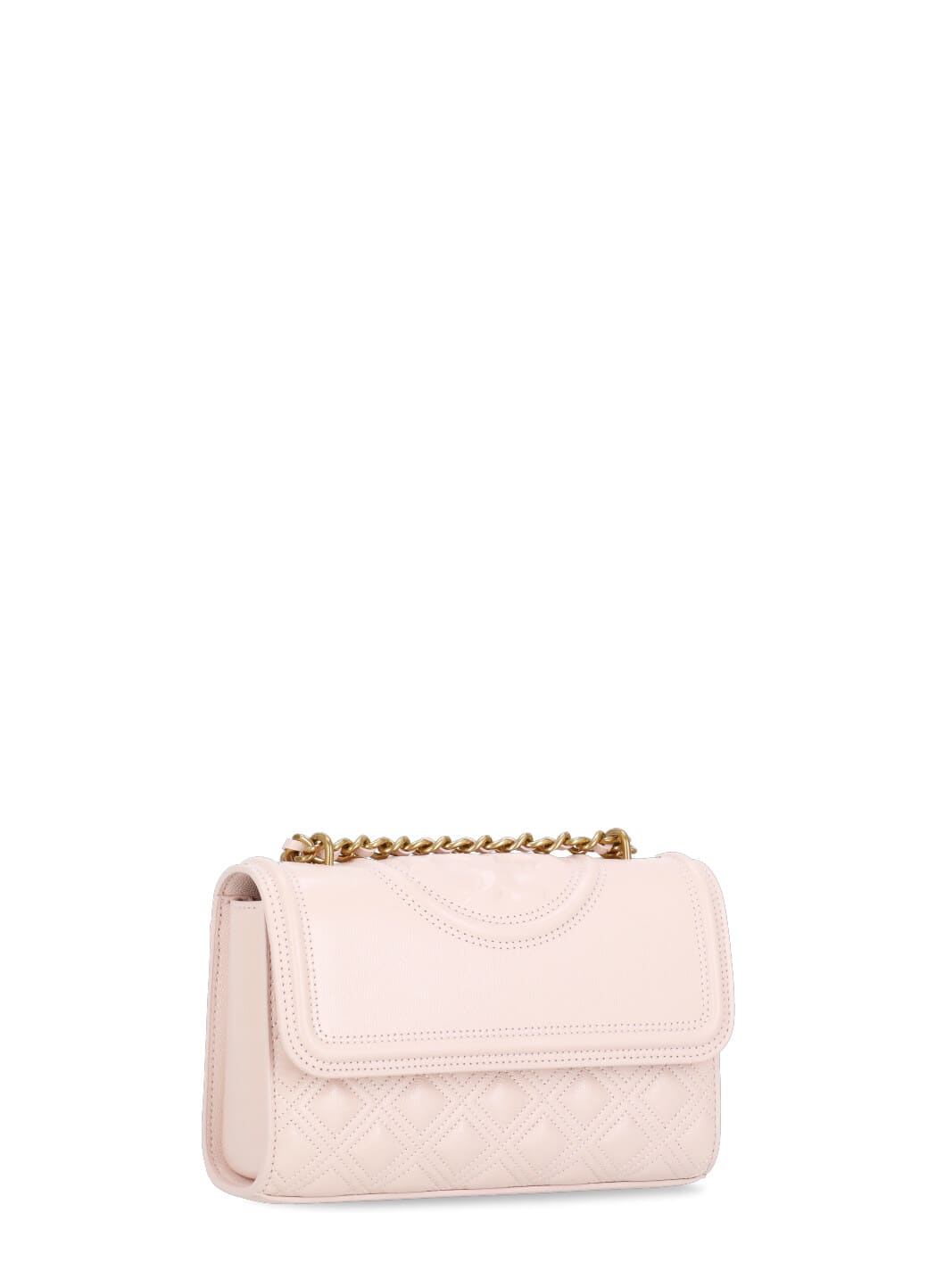 Shop Tory Burch Fleming Small Shoulder Bag In Pink